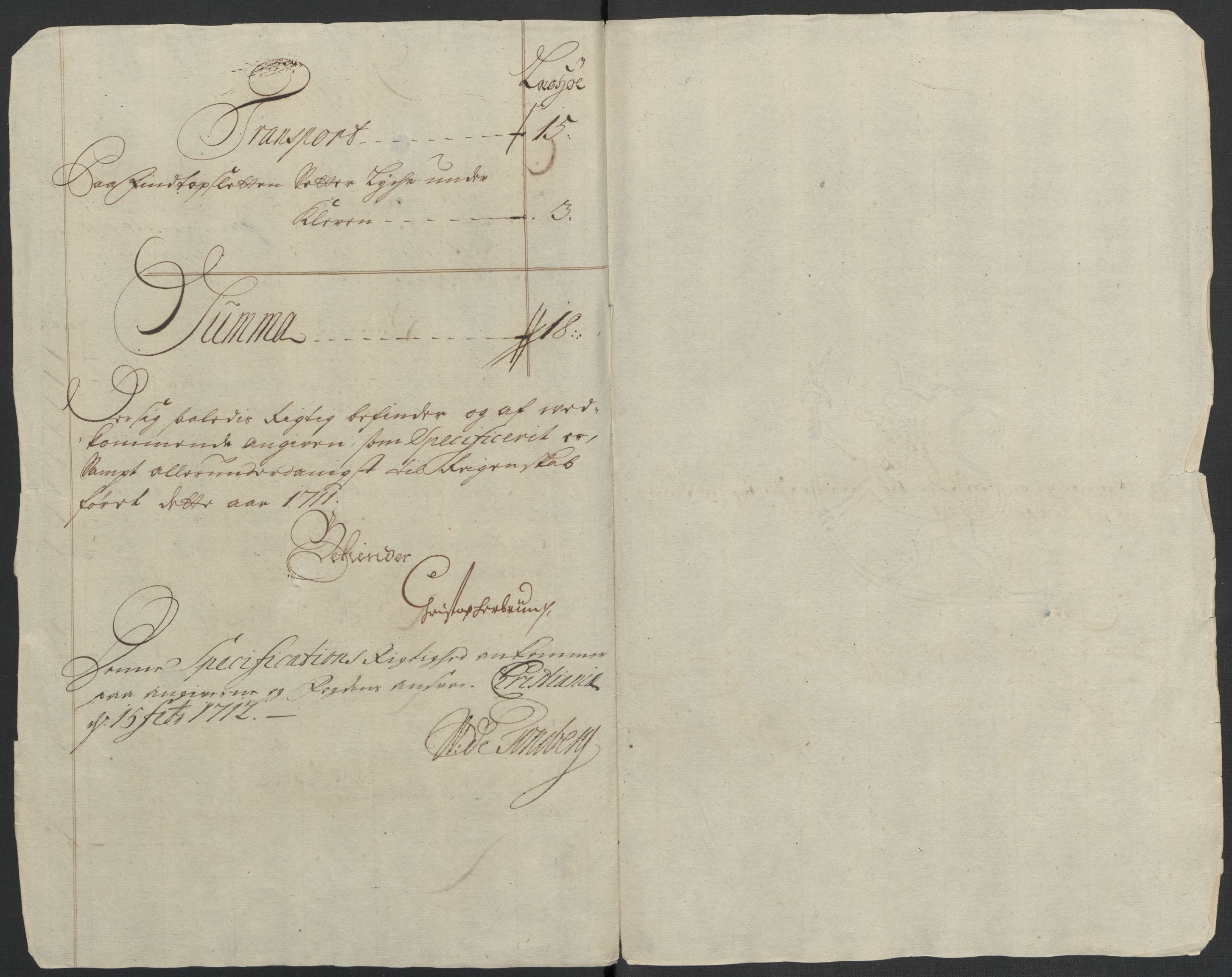 Rentekammeret inntil 1814, Reviderte regnskaper, Fogderegnskap, AV/RA-EA-4092/R17/L1180: Fogderegnskap Gudbrandsdal, 1711, p. 51