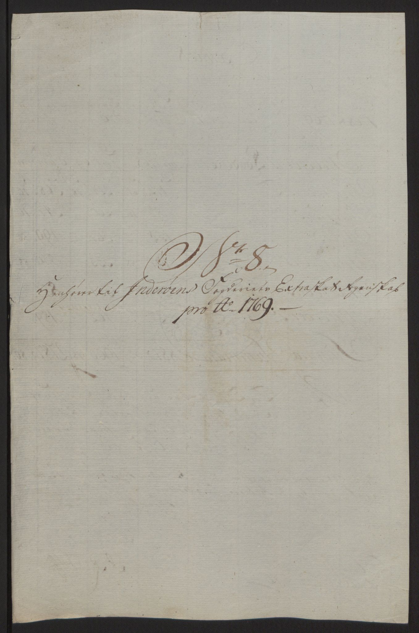 Rentekammeret inntil 1814, Reviderte regnskaper, Fogderegnskap, AV/RA-EA-4092/R63/L4420: Ekstraskatten Inderøy, 1762-1772, p. 373