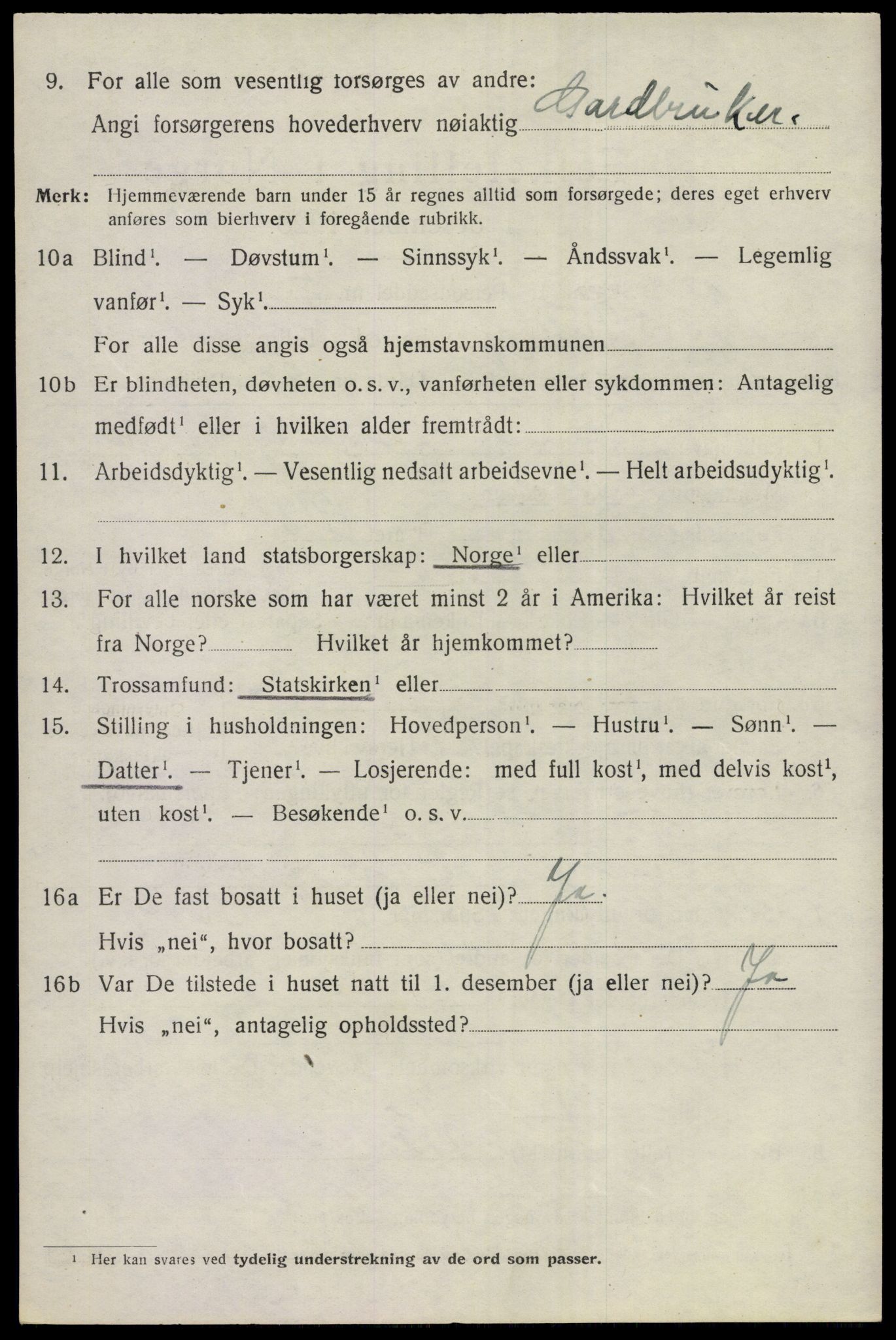 SAKO, 1920 census for Nes (Buskerud), 1920, p. 4327