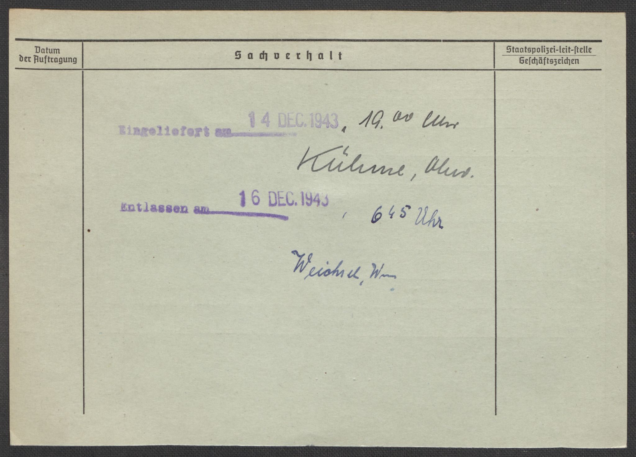 Befehlshaber der Sicherheitspolizei und des SD, RA/RAFA-5969/E/Ea/Eaa/L0003: Register over norske fanger i Møllergata 19: Eng-Hag, 1940-1945, p. 808