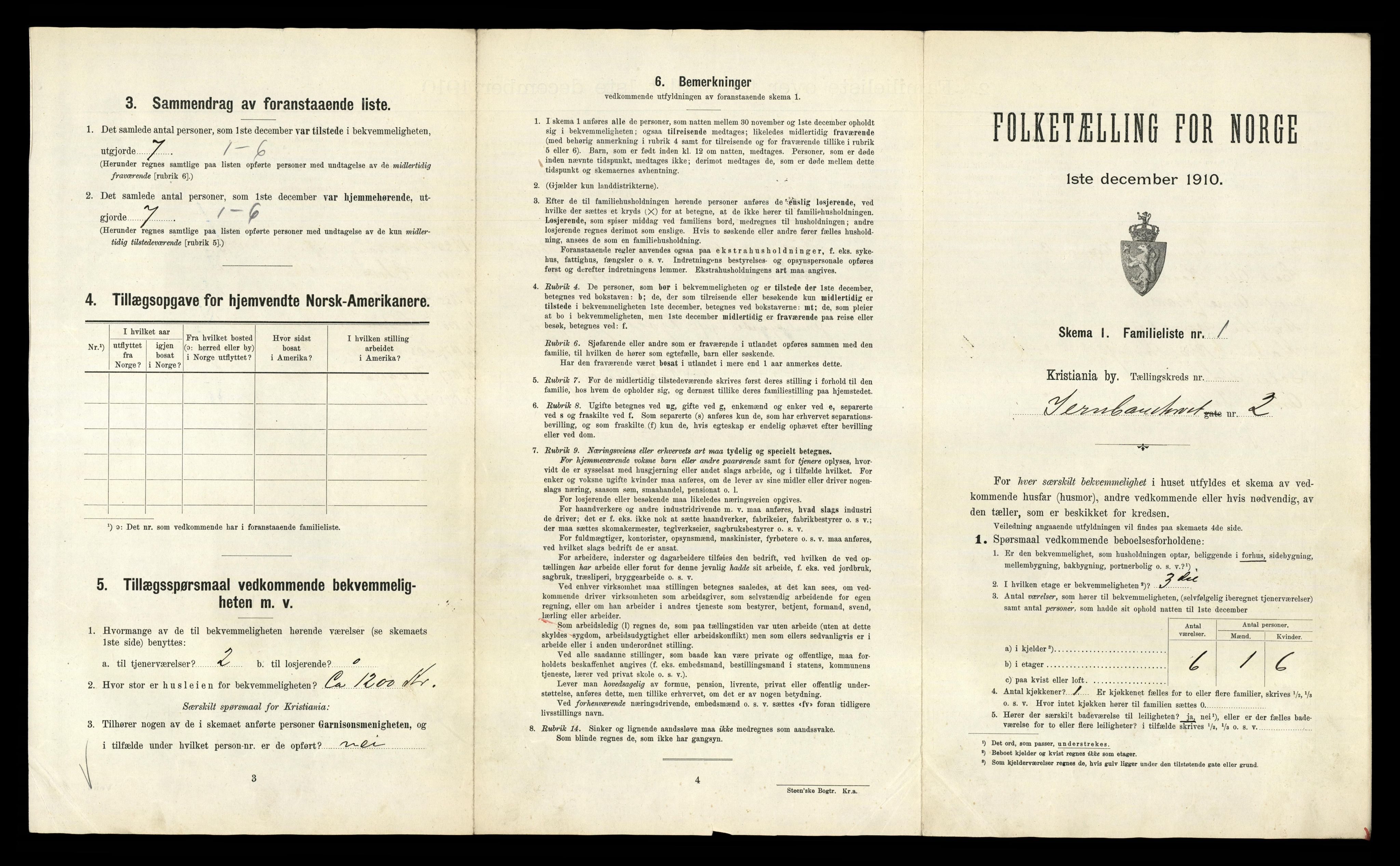 RA, 1910 census for Kristiania, 1910, p. 45867