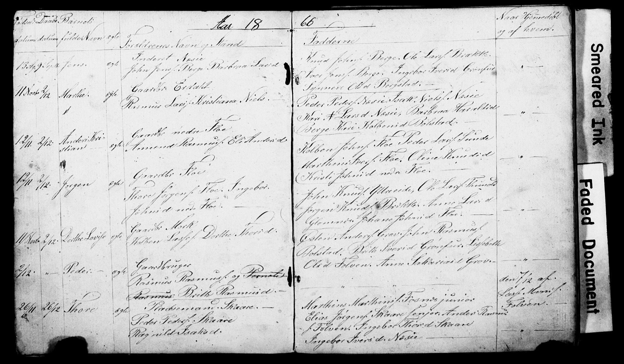 Stryn Sokneprestembete, AV/SAB-A-82501: Parish register (copy) no. C 1A, 1866-1875, p. 4