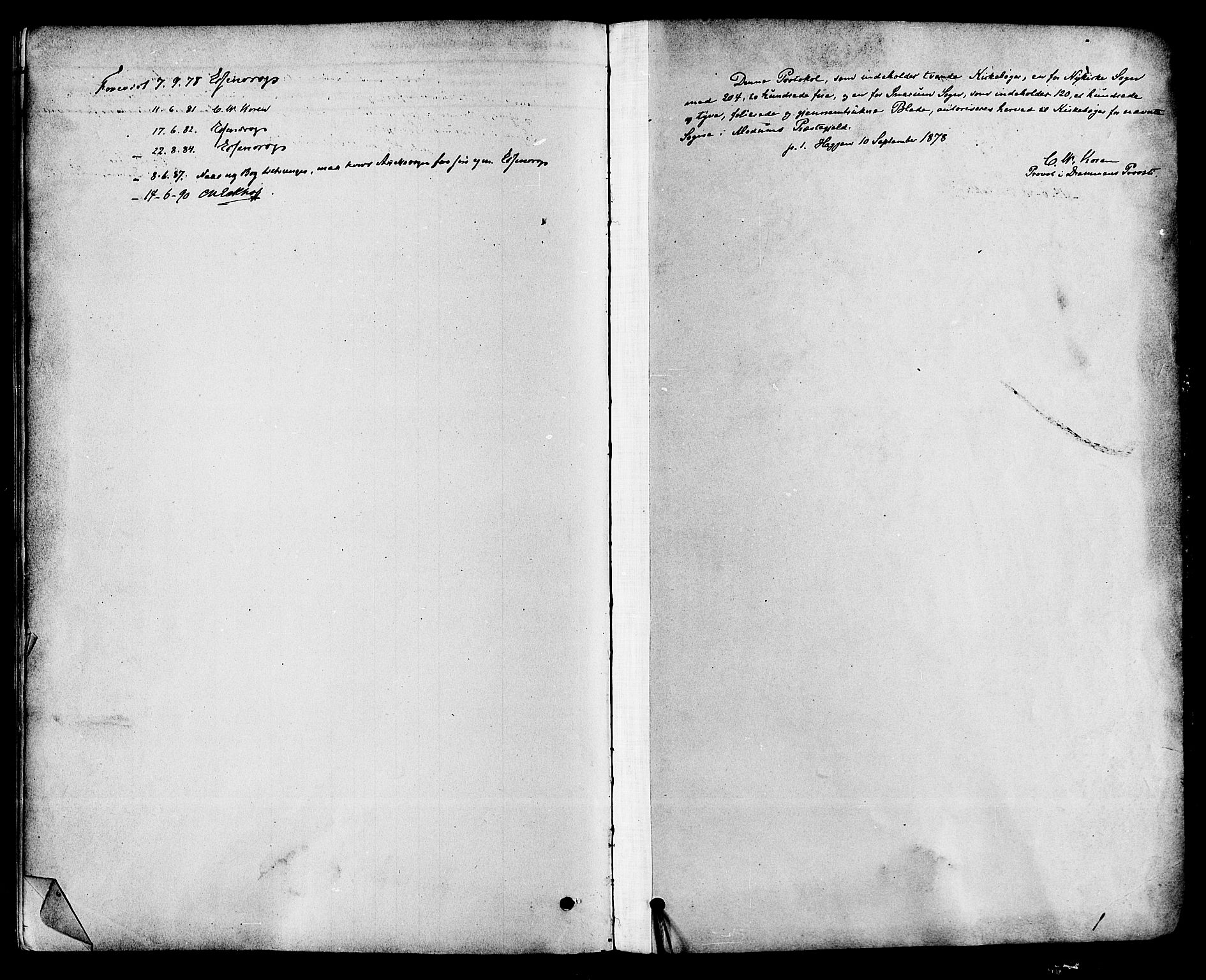 Modum kirkebøker, SAKO/A-234/F/Fa/L0015: Parish register (official) no. 15 /2, 1877-1889