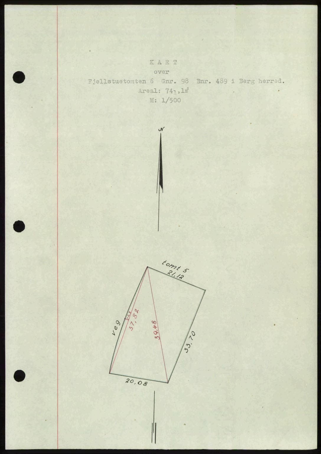 Idd og Marker sorenskriveri, AV/SAO-A-10283/G/Gb/Gbb/L0013: Mortgage book no. A13, 1949-1950, Diary no: : 2187/1949