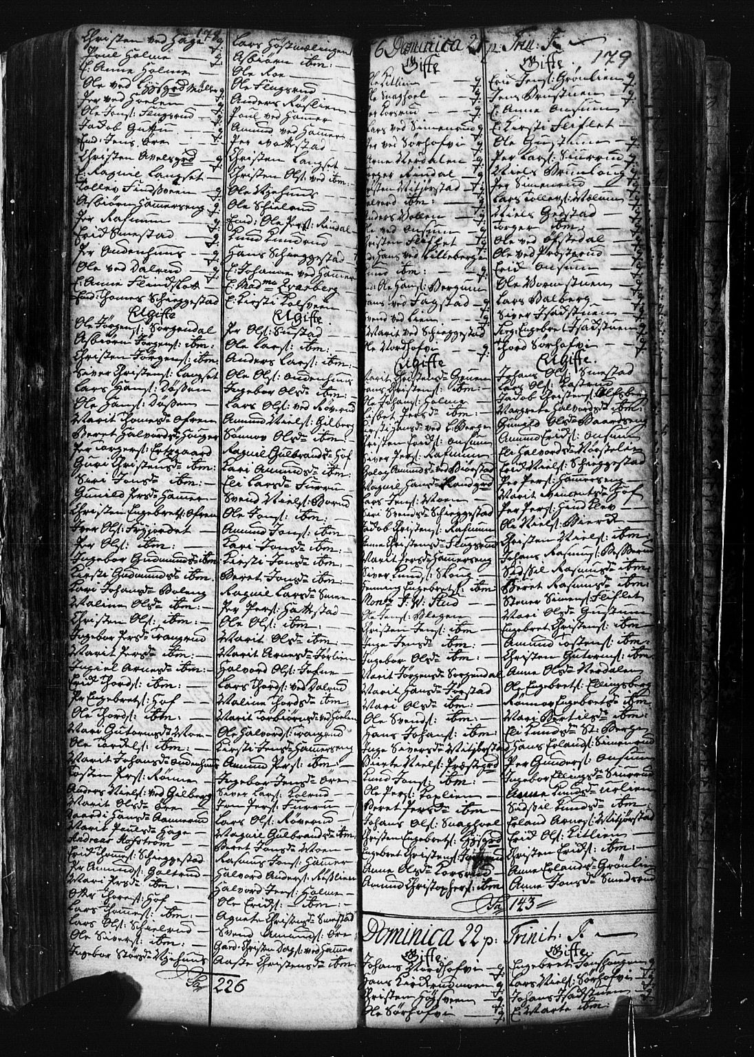 Fåberg prestekontor, SAH/PREST-086/H/Ha/Hab/L0001: Parish register (copy) no. 1, 1727-1767, p. 178-179