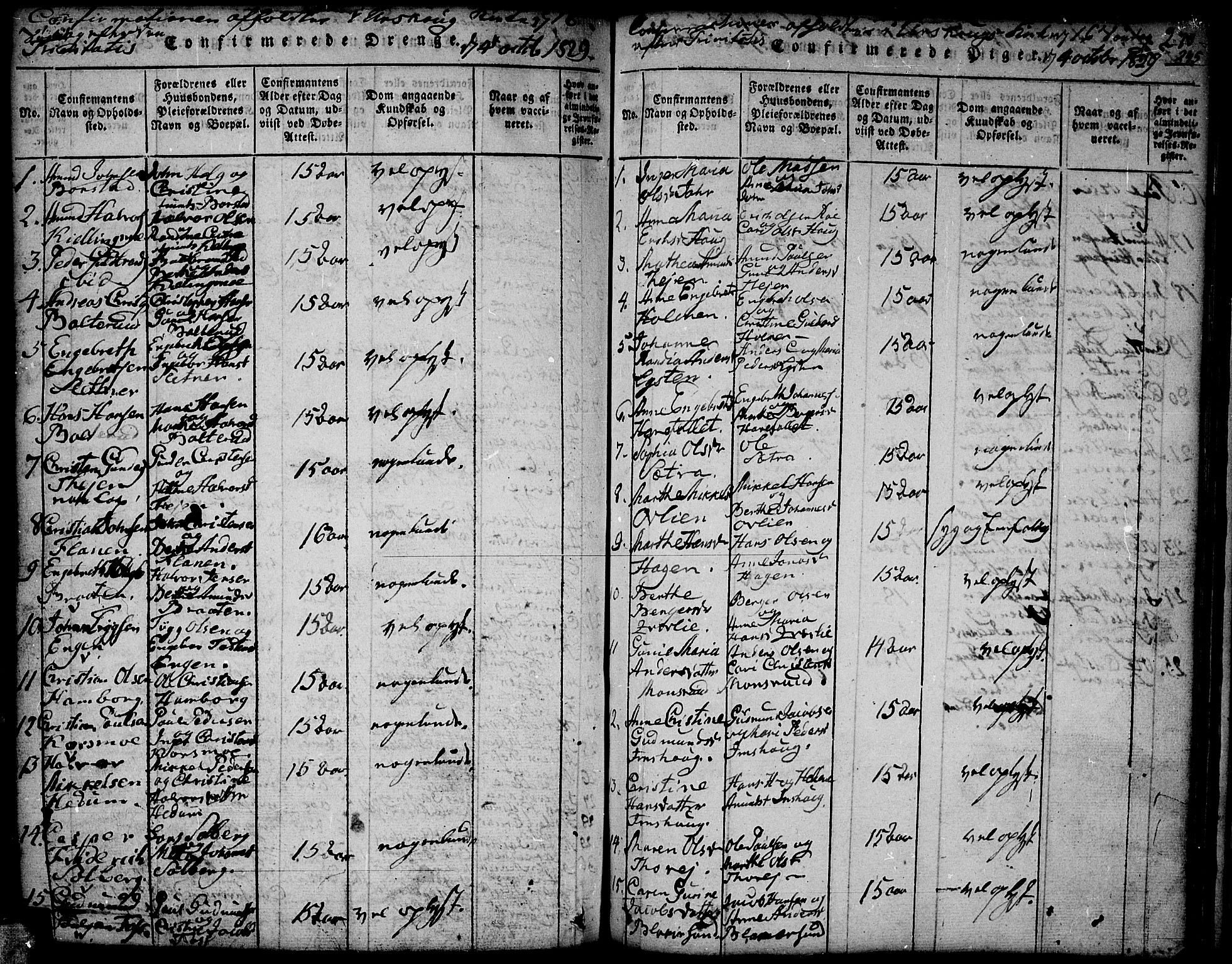 Aurskog prestekontor Kirkebøker, SAO/A-10304a/F/Fa/L0005: Parish register (official) no. I 5, 1814-1829, p. 345