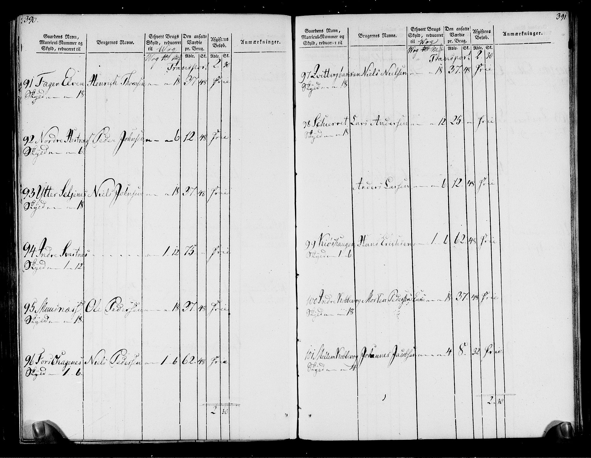 Rentekammeret inntil 1814, Realistisk ordnet avdeling, RA/EA-4070/N/Ne/Nea/L0171: Senja og Tromsø fogderi. Oppebørselsregister, 1803-1804, p. 198