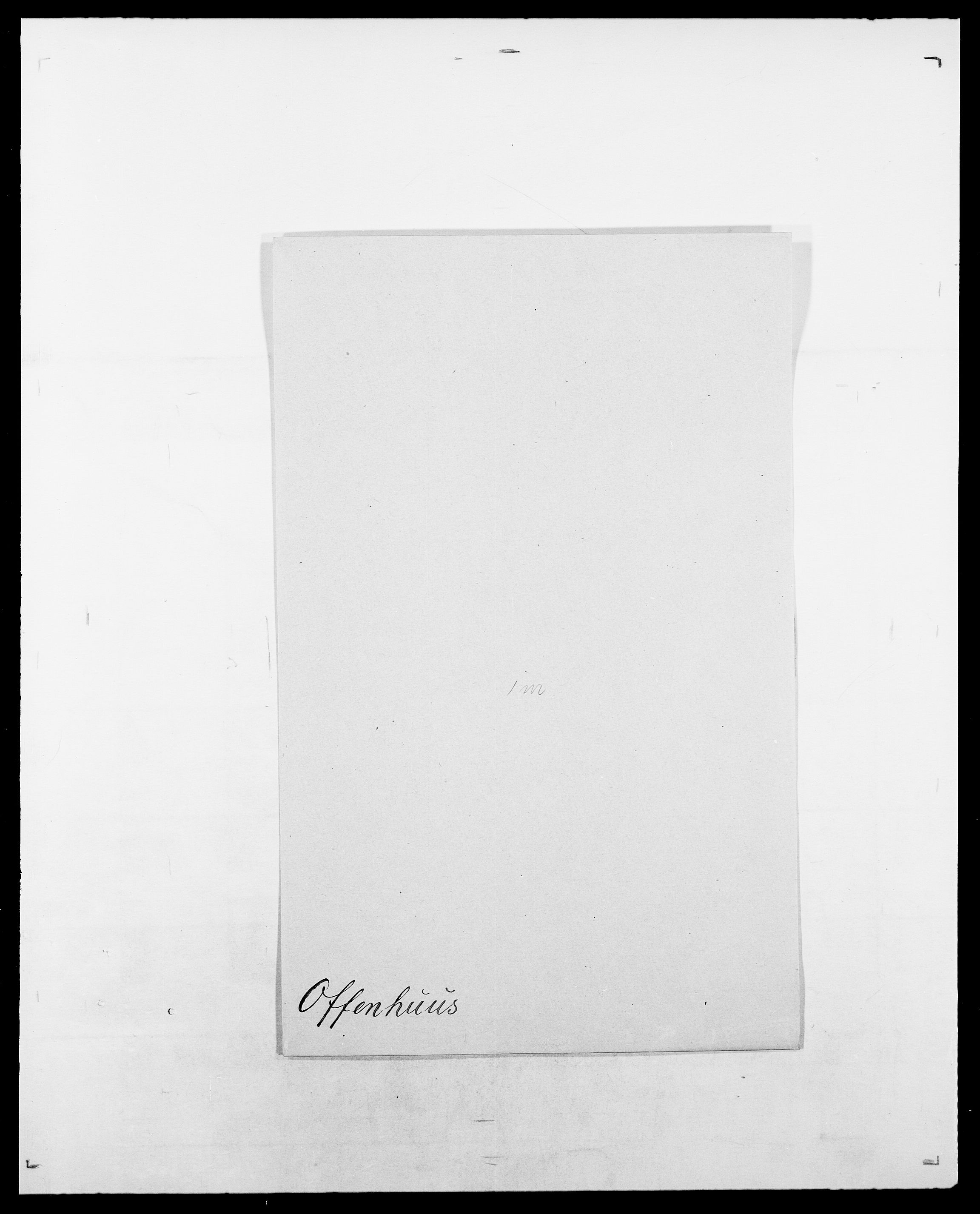 Delgobe, Charles Antoine - samling, SAO/PAO-0038/D/Da/L0029: Obel - Oxholm, p. 43