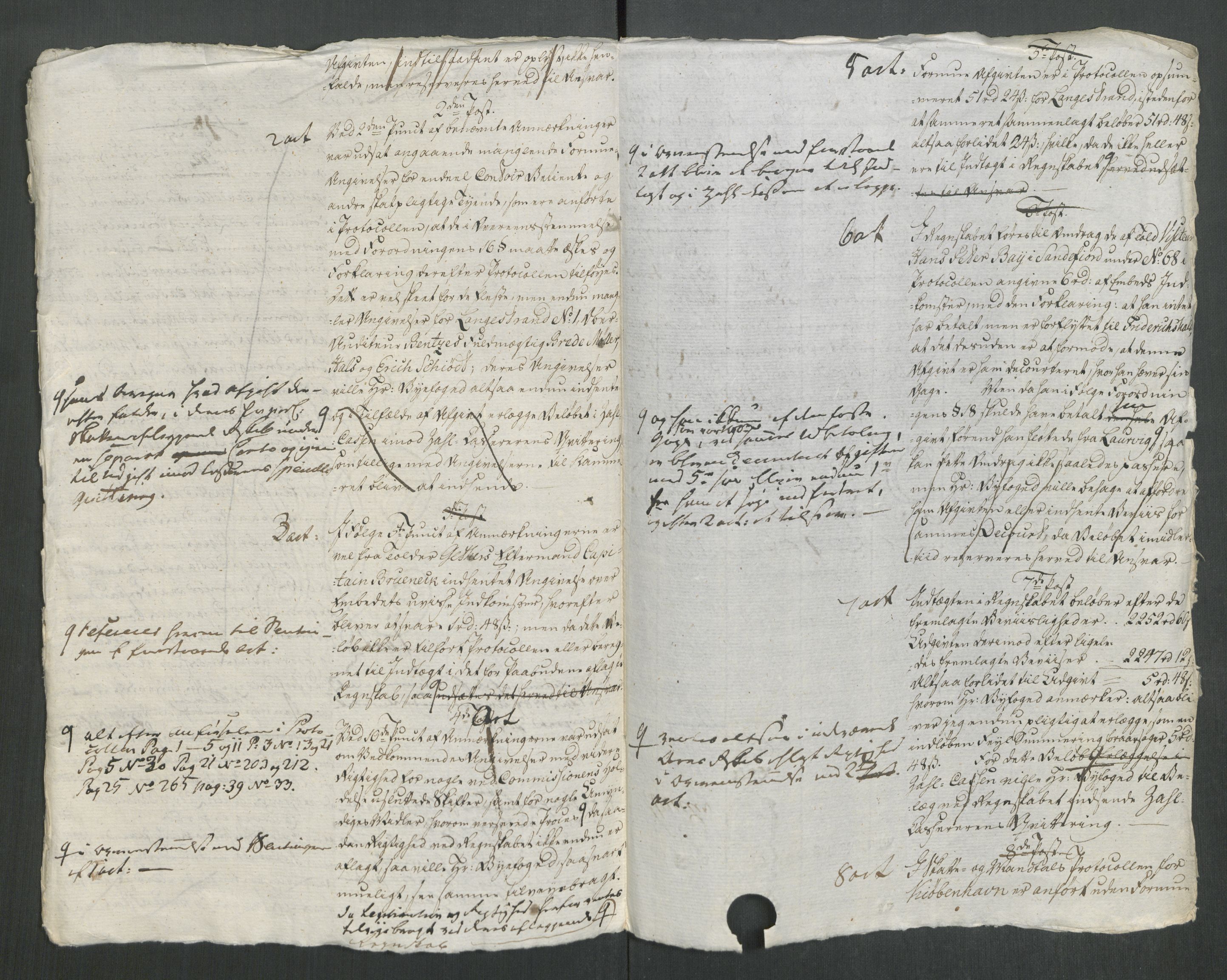 Rentekammeret inntil 1814, Reviderte regnskaper, Mindre regnskaper, AV/RA-EA-4068/Rf/Rfe/L0020: Kongsberg, Kragerø, Larvik, 1789, p. 292