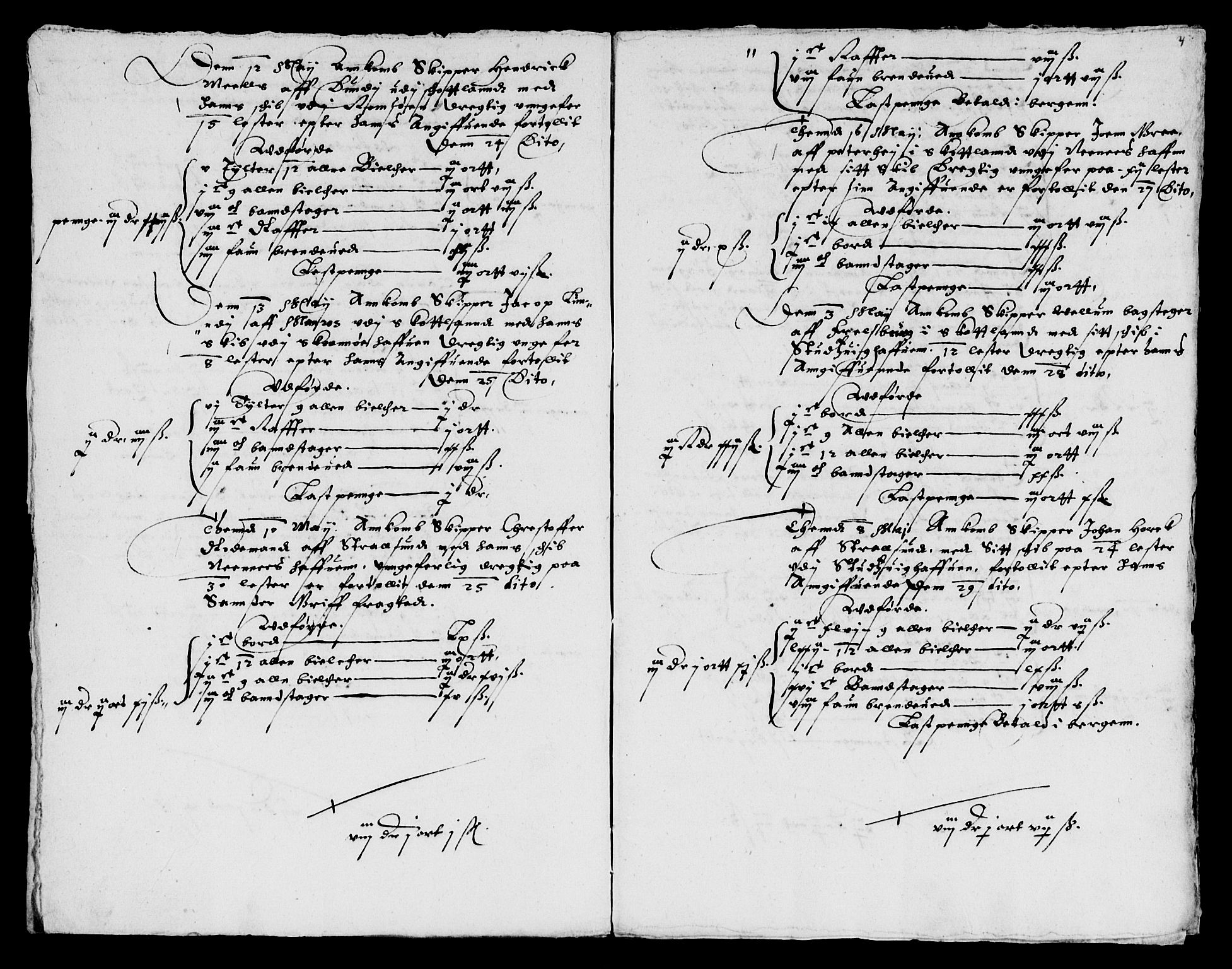 Rentekammeret inntil 1814, Reviderte regnskaper, Lensregnskaper, AV/RA-EA-5023/R/Rb/Rbt/L0043: Bergenhus len, 1619-1628