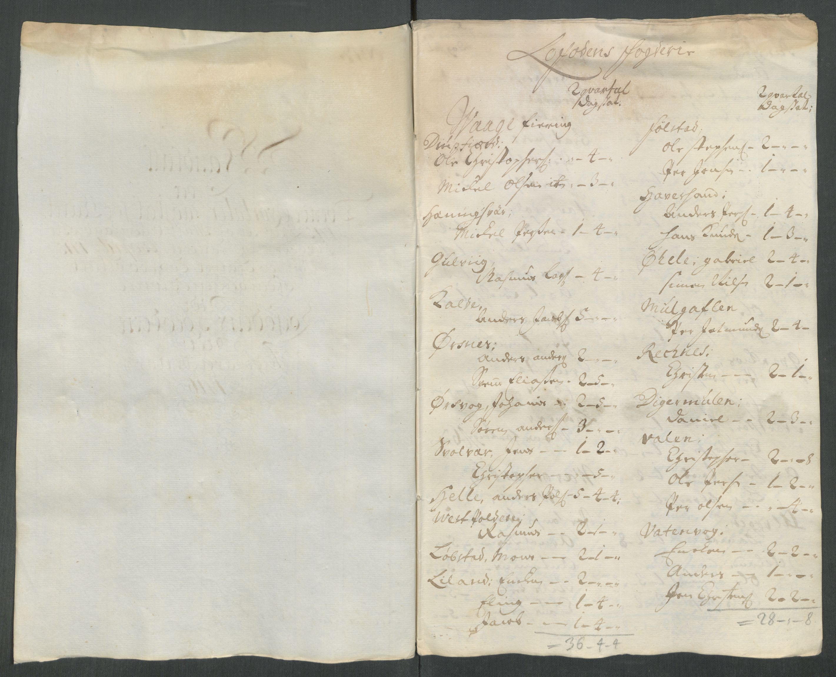 Rentekammeret inntil 1814, Reviderte regnskaper, Fogderegnskap, AV/RA-EA-4092/R67/L4682: Fogderegnskap Vesterålen, Andenes og Lofoten, 1716, p. 128