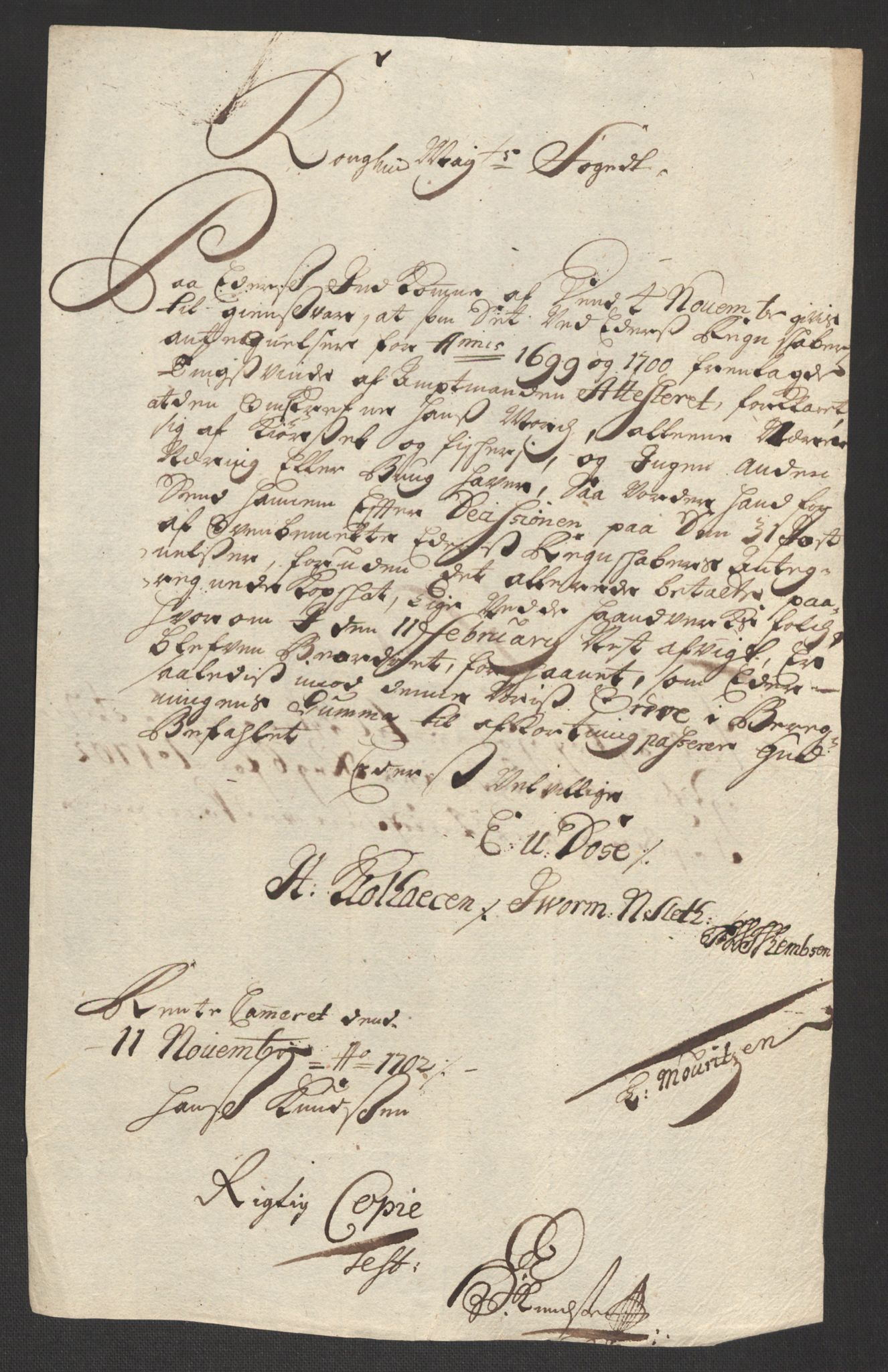 Rentekammeret inntil 1814, Reviderte regnskaper, Fogderegnskap, AV/RA-EA-4092/R04/L0131: Fogderegnskap Moss, Onsøy, Tune, Veme og Åbygge, 1702, p. 240