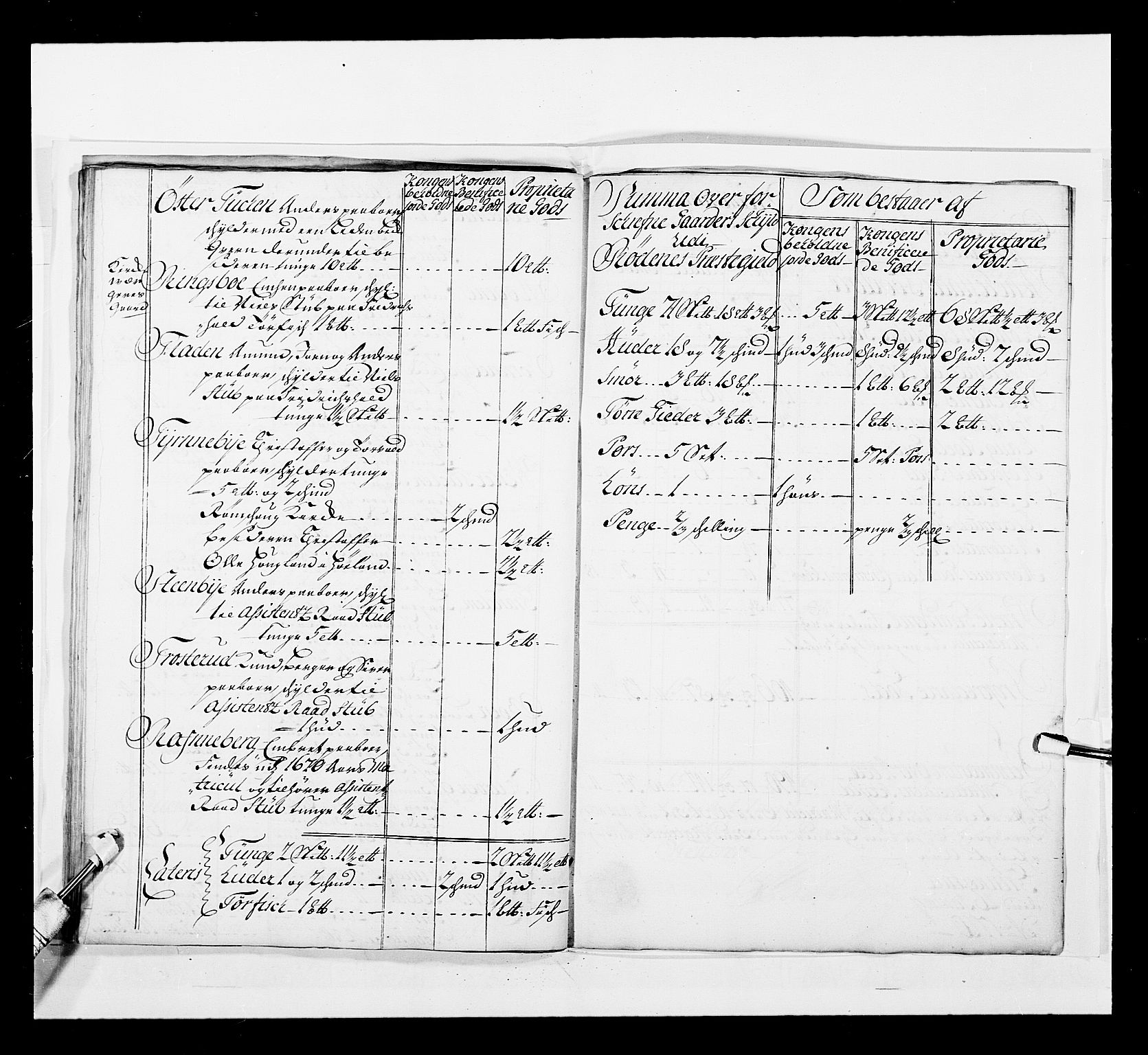 Stattholderembetet 1572-1771, AV/RA-EA-2870/Ek/L0037/0001: Jordebøker 1662-1720: / Forskjellige jordebøker og matrikler, 1674-1720, p. 370