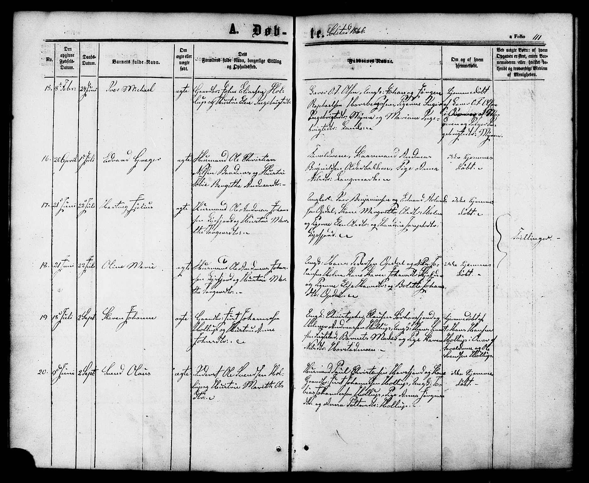 Ministerialprotokoller, klokkerbøker og fødselsregistre - Nordland, AV/SAT-A-1459/810/L0147: Parish register (official) no. 810A08 /2, 1862-1874, p. 111