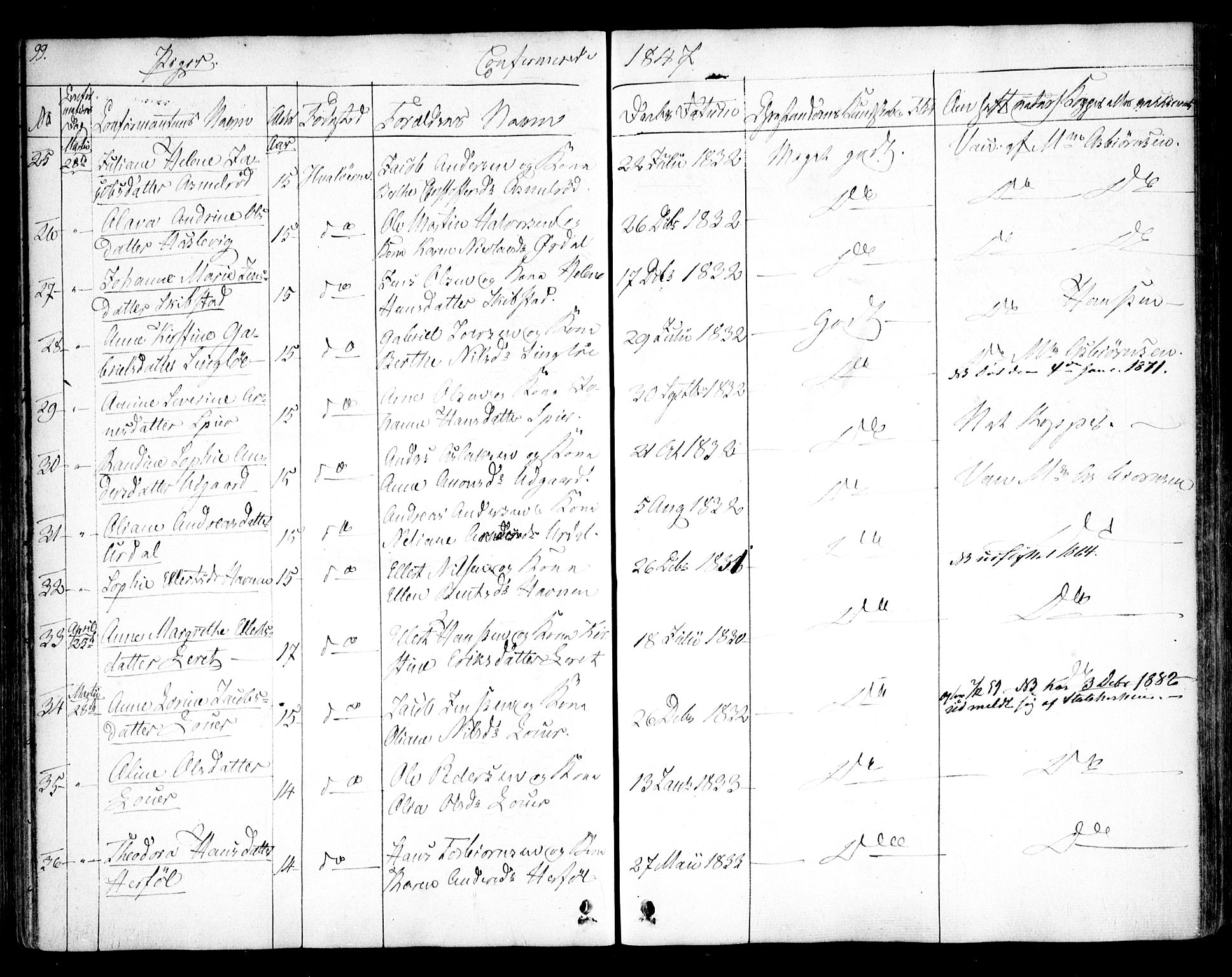 Hvaler prestekontor Kirkebøker, AV/SAO-A-2001/F/Fa/L0006: Parish register (official) no. I 6, 1846-1863, p. 99