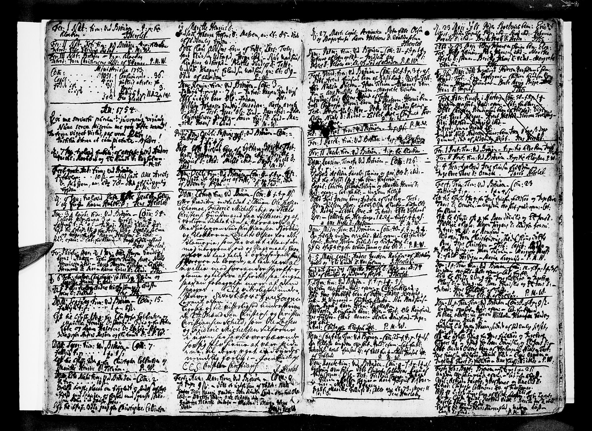 Ministerialprotokoller, klokkerbøker og fødselsregistre - Nordland, SAT/A-1459/813/L0195: Parish register (official) no. 813A05, 1752-1803, p. 5