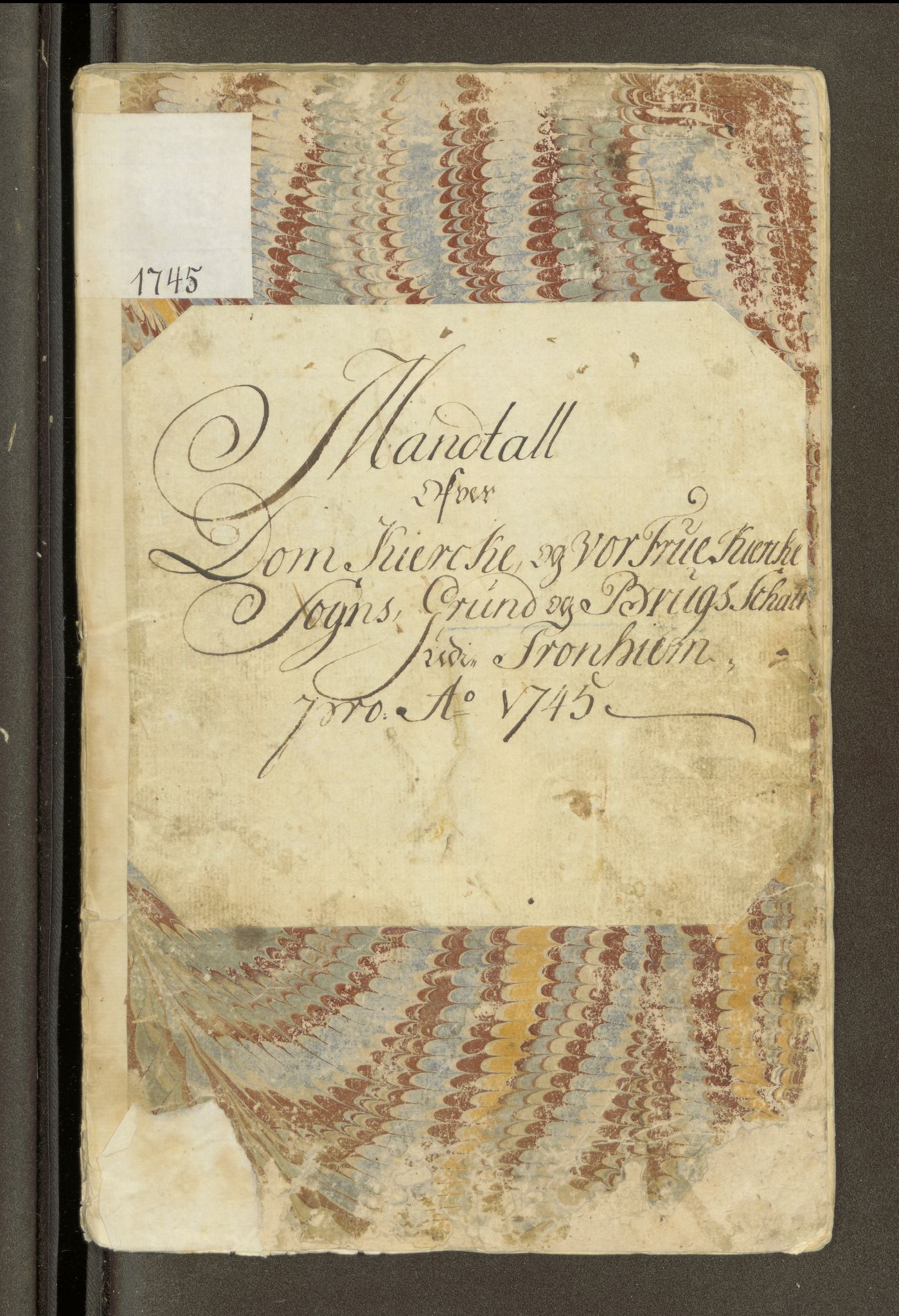 Trondheim magistrat, SAT/A-4372/D/Da/L0007: Skattemanntall, 1740-1745, p. 431