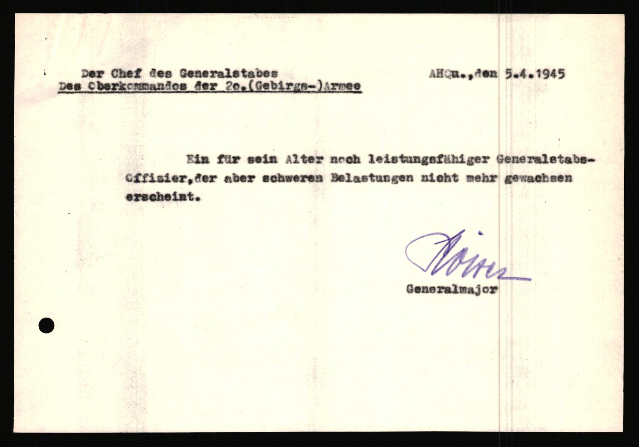 Forsvarets Overkommando. 2 kontor. Arkiv 11.4. Spredte tyske arkivsaker, AV/RA-RAFA-7031/D/Dar/Dara/L0019: Personalbøker og diverse, 1940-1945, p. 488