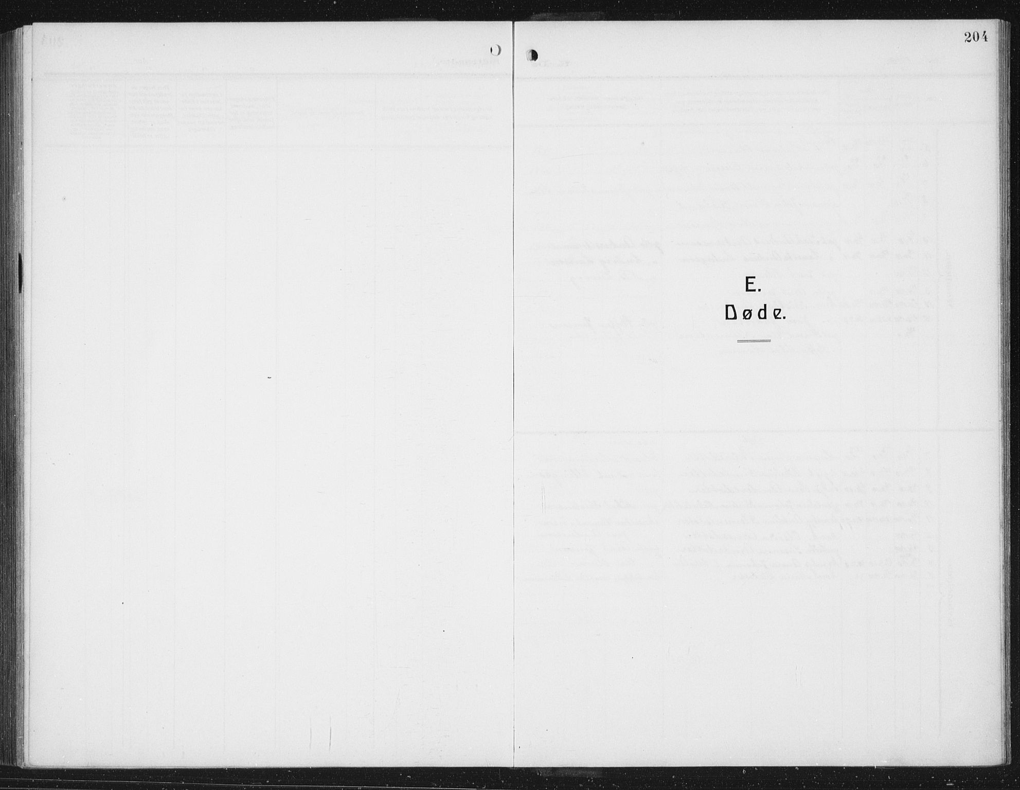 Lindås Sokneprestembete, SAB/A-76701/H/Hab: Parish register (copy) no. C 5, 1910-1927, p. 204