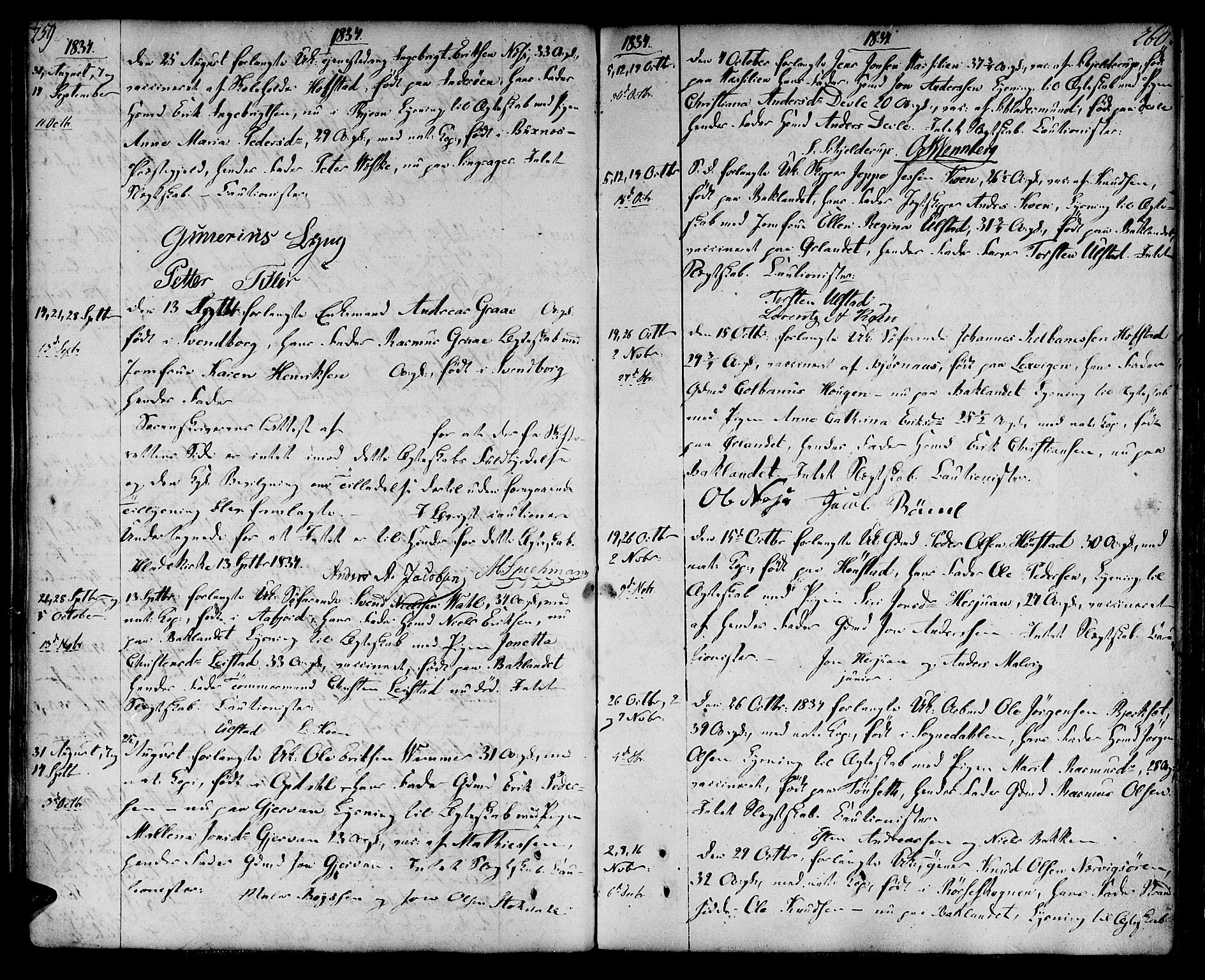 Ministerialprotokoller, klokkerbøker og fødselsregistre - Sør-Trøndelag, SAT/A-1456/604/L0181: Parish register (official) no. 604A02, 1798-1817, p. 259-260