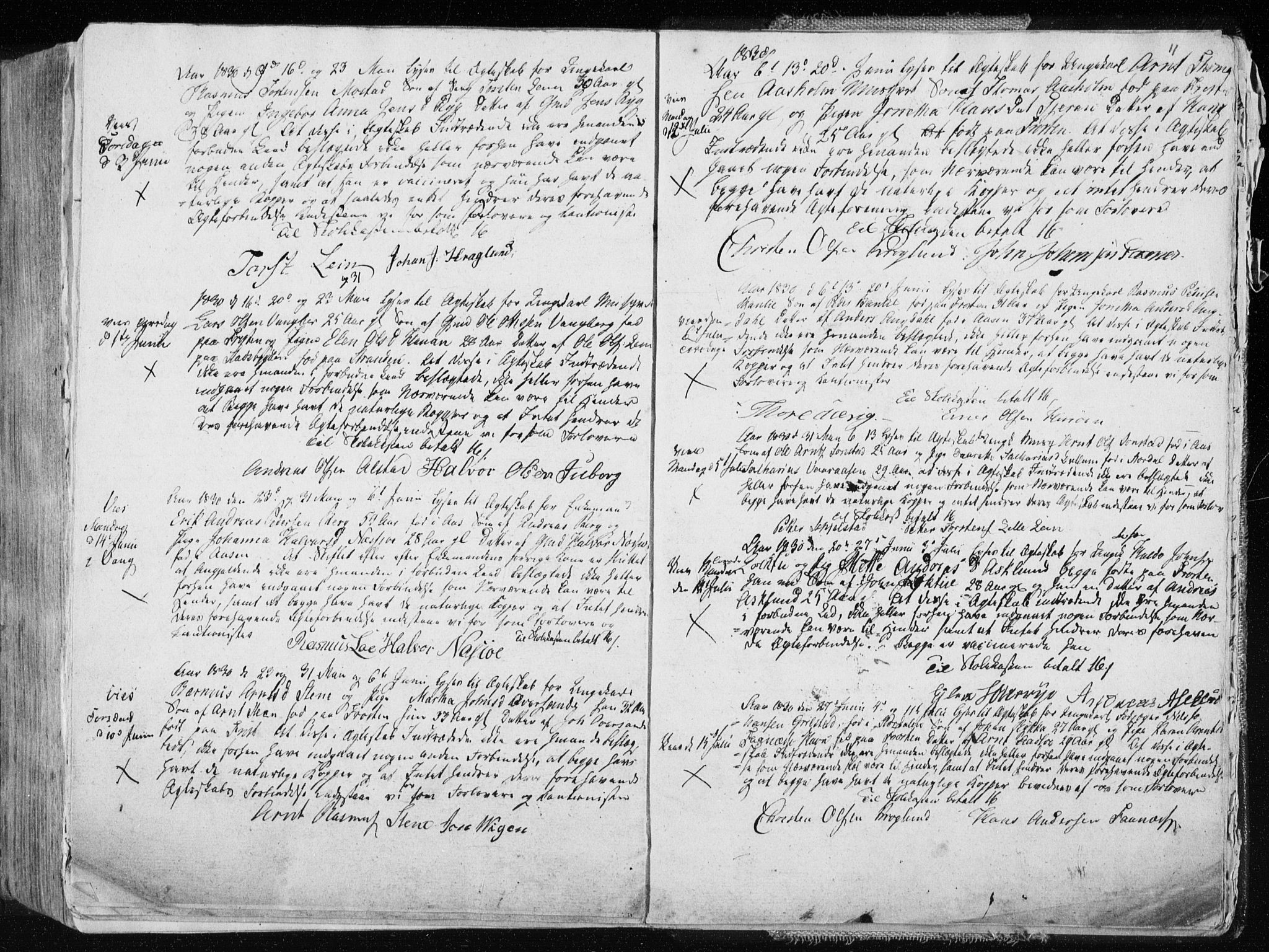 Ministerialprotokoller, klokkerbøker og fødselsregistre - Nord-Trøndelag, SAT/A-1458/713/L0114: Parish register (official) no. 713A05, 1827-1839, p. 11