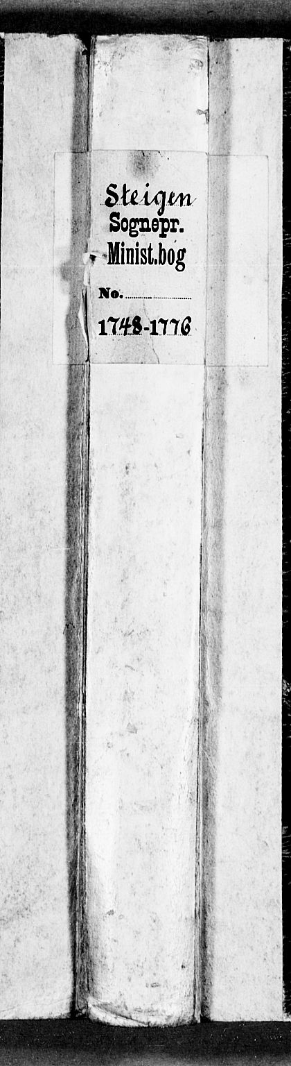 Ministerialprotokoller, klokkerbøker og fødselsregistre - Nordland, AV/SAT-A-1459/855/L0795: Parish register (official) no. 855A03, 1748-1776