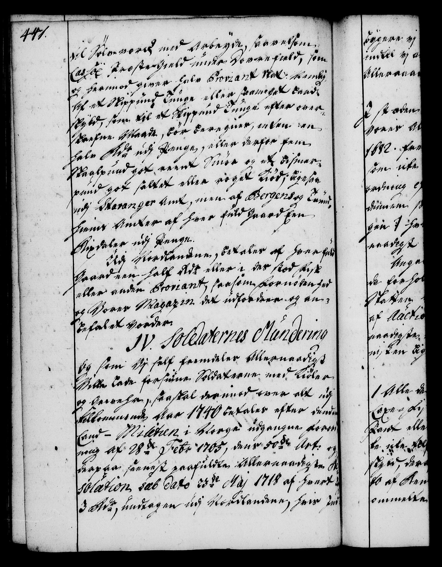 Rentekammeret, Kammerkanselliet, AV/RA-EA-3111/G/Gg/Gga/L0004: Norsk ekspedisjonsprotokoll med register (merket RK 53.4), 1734-1741, p. 441