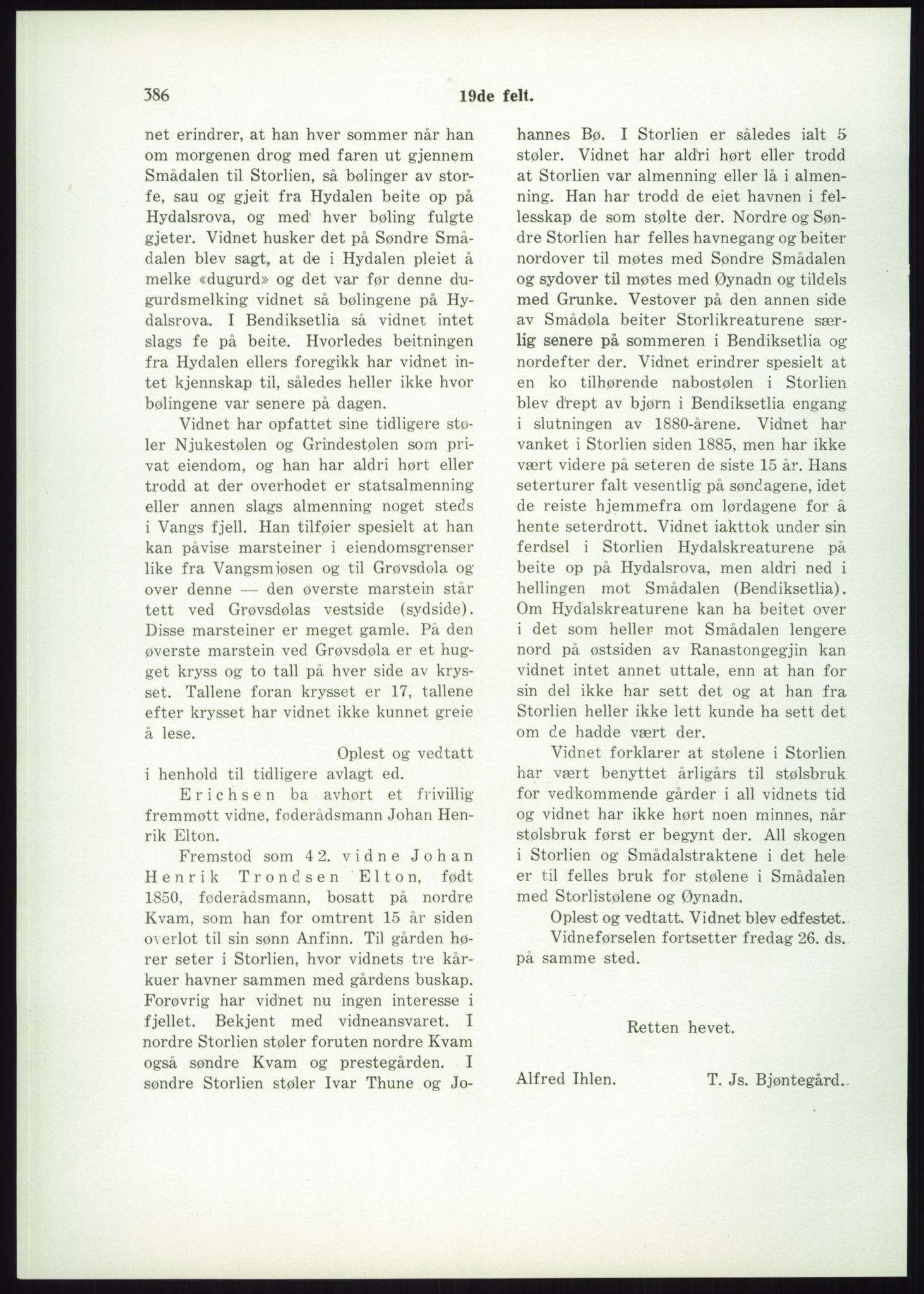 Høyfjellskommisjonen, AV/RA-S-1546/X/Xa/L0001: Nr. 1-33, 1909-1953, p. 5442