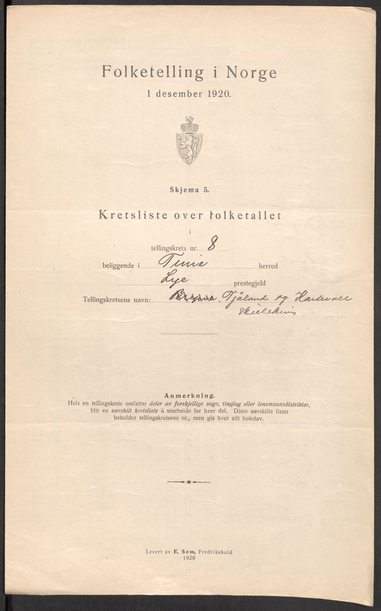 SAST, 1920 census for Time, 1920, p. 36