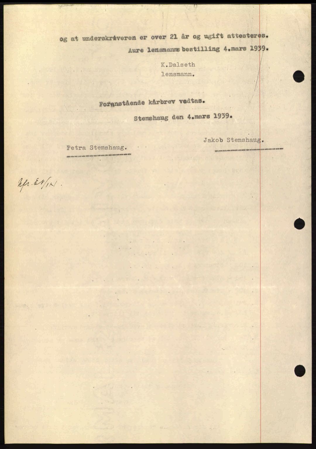 Nordmøre sorenskriveri, AV/SAT-A-4132/1/2/2Ca: Mortgage book no. B86, 1939-1940, Diary no: : 546/1940