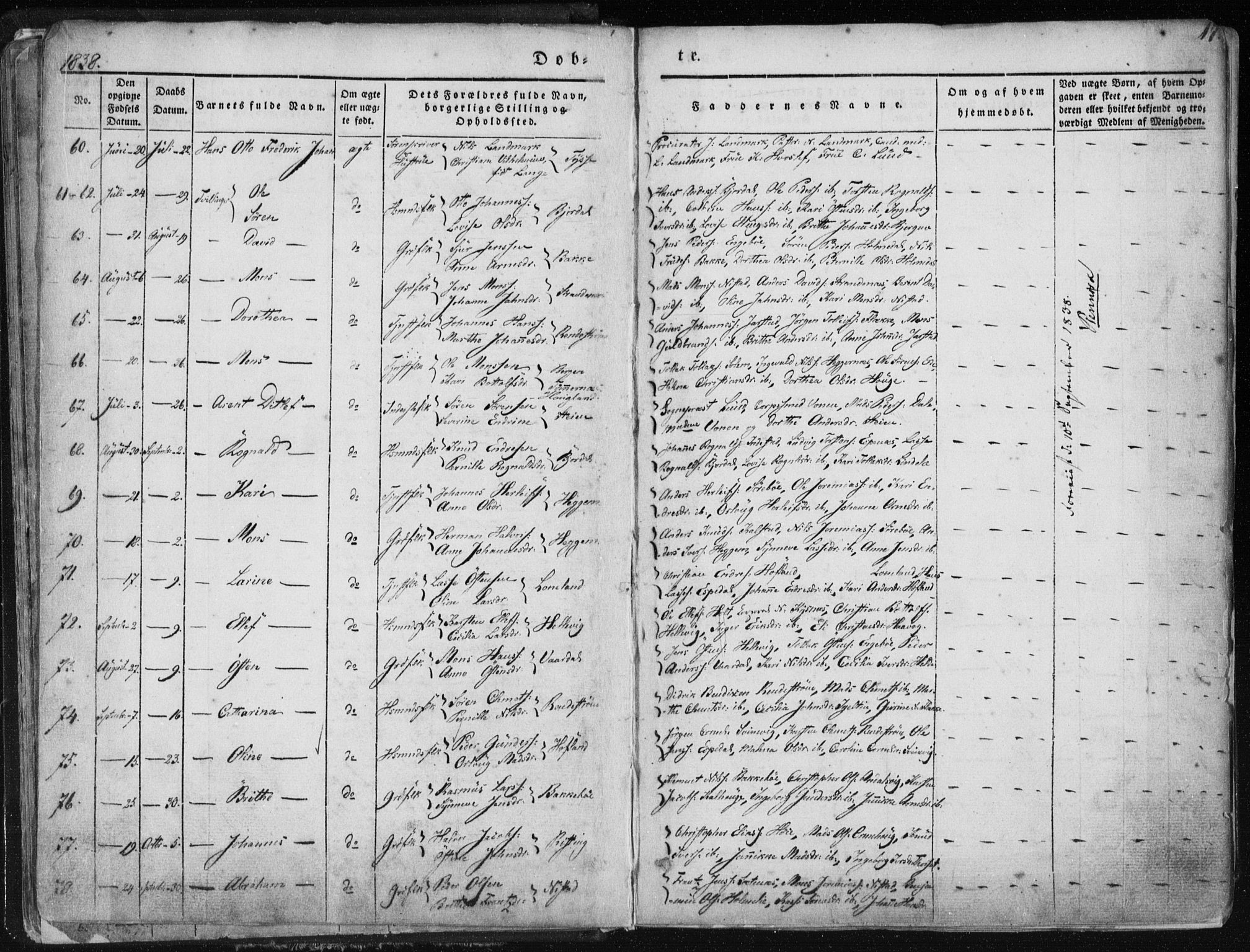 Fjaler sokneprestembete, AV/SAB-A-79801/H/Haa/Haaa/L0006: Parish register (official) no. A 6, 1835-1884, p. 17