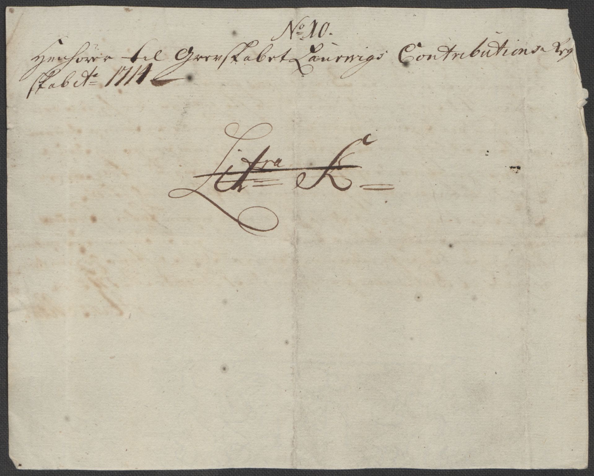 Rentekammeret inntil 1814, Reviderte regnskaper, Fogderegnskap, AV/RA-EA-4092/R33/L1986: Fogderegnskap Larvik grevskap, 1714-1715, p. 170