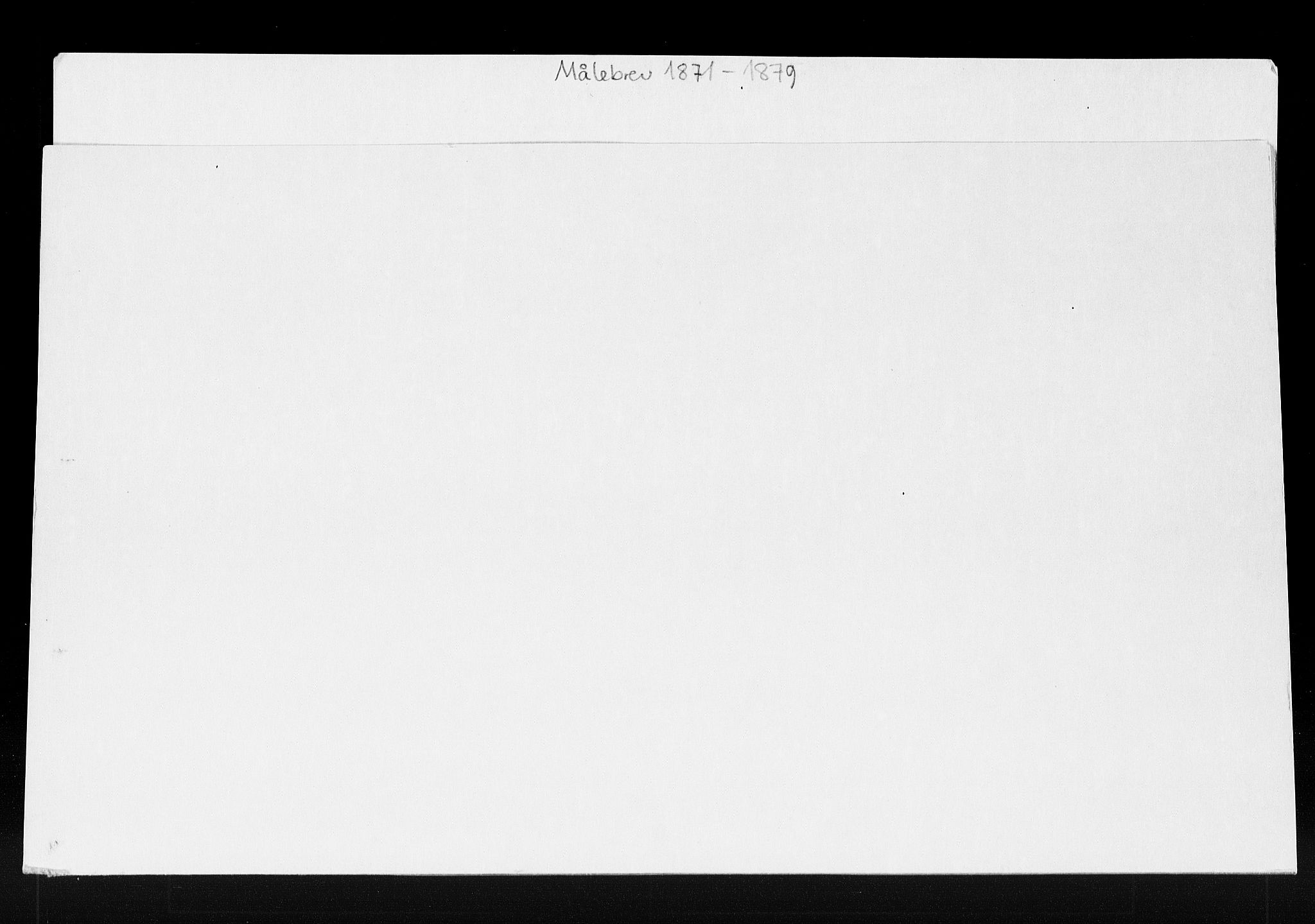 Tvedestrand tollsted, SAK/1351-0011/H/Ha/L0144: Målebrev, 1871-1948, p. 2