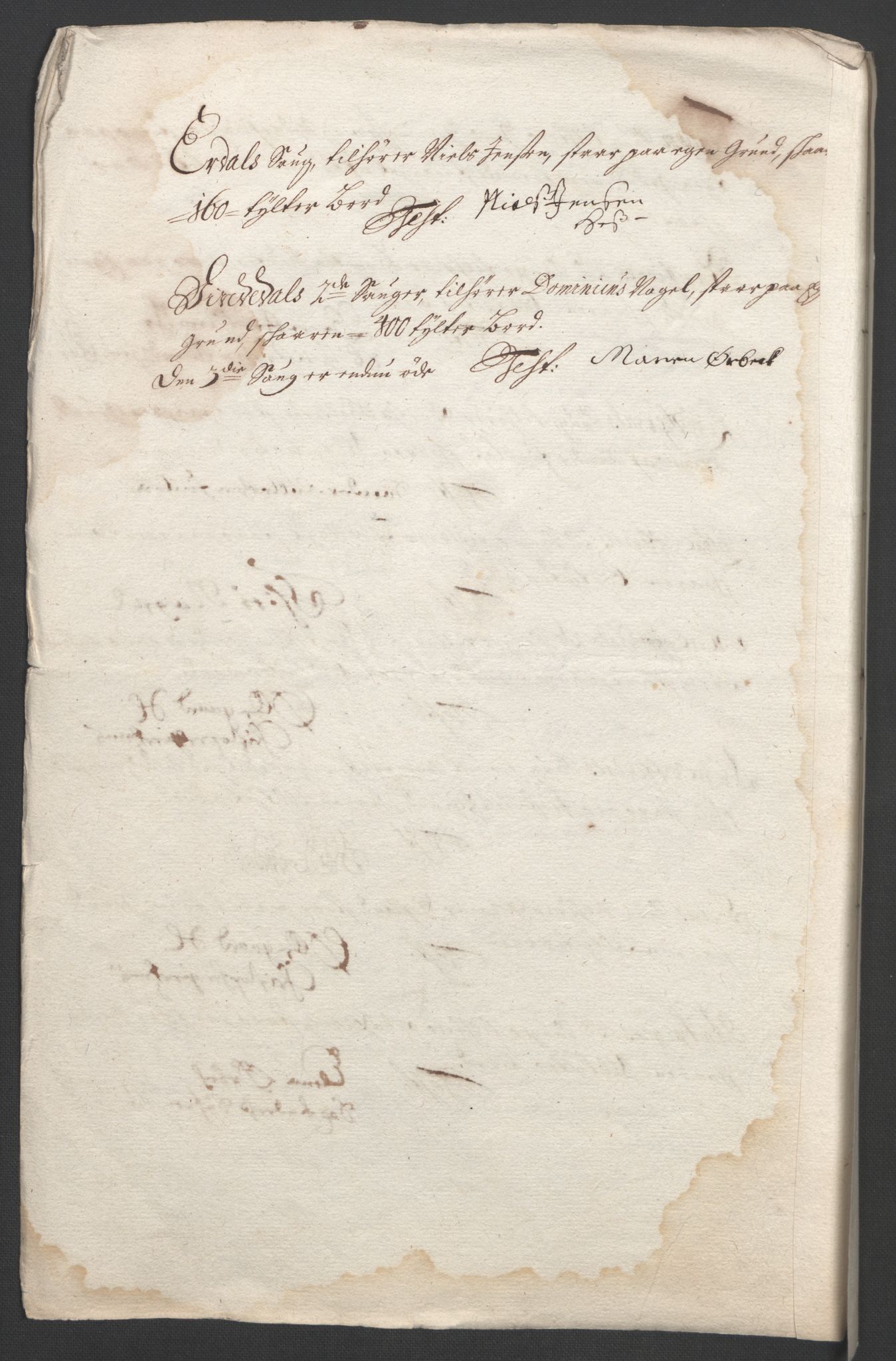 Rentekammeret inntil 1814, Reviderte regnskaper, Fogderegnskap, AV/RA-EA-4092/R52/L3306: Fogderegnskap Sogn, 1691-1692, p. 235