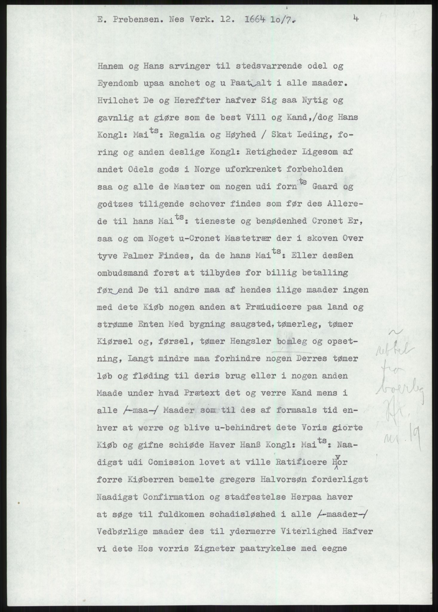 Samlinger til kildeutgivelse, Diplomavskriftsamlingen, AV/RA-EA-4053/H/Ha, p. 100