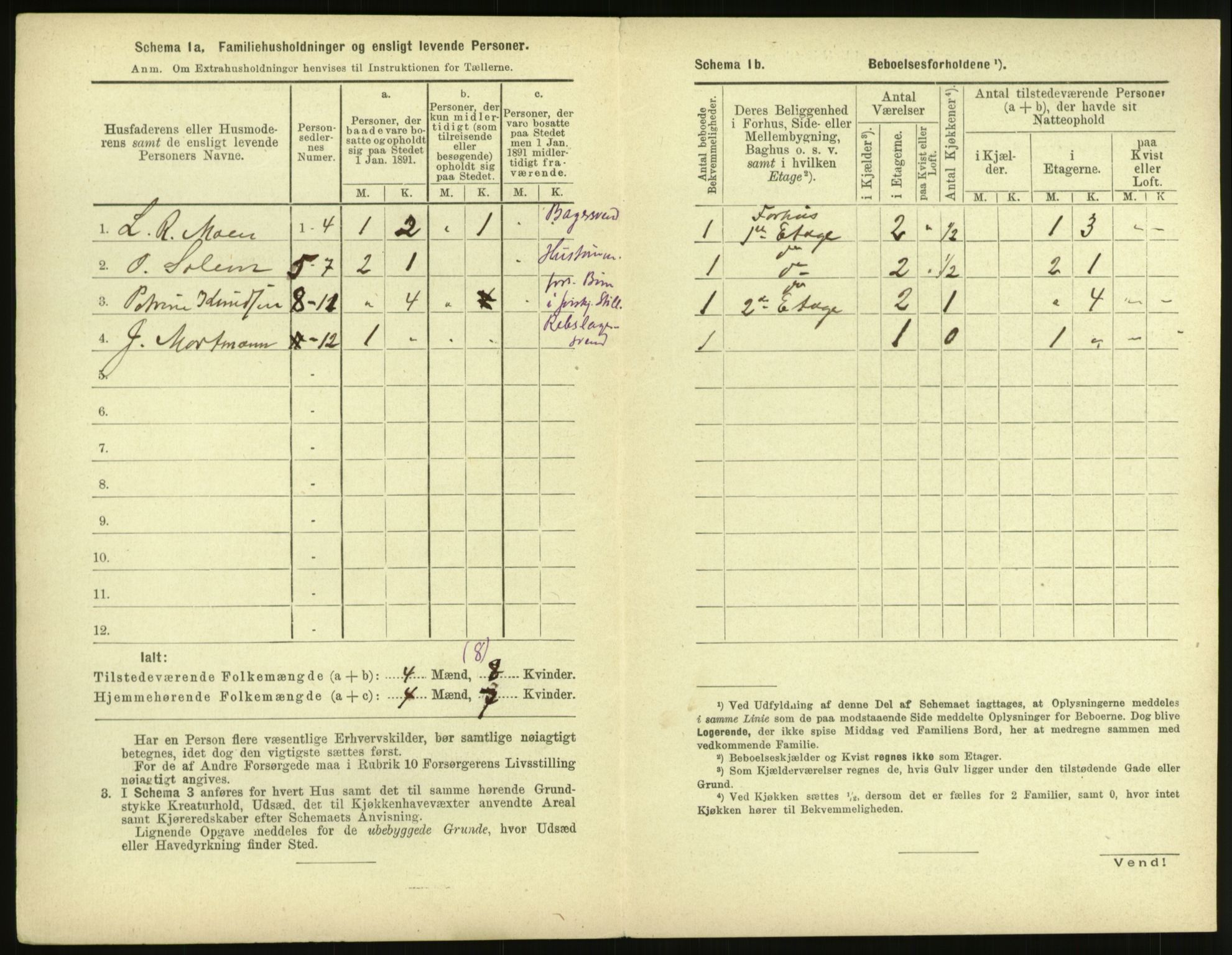 RA, 1891 census for 1503 Kristiansund, 1891, p. 541