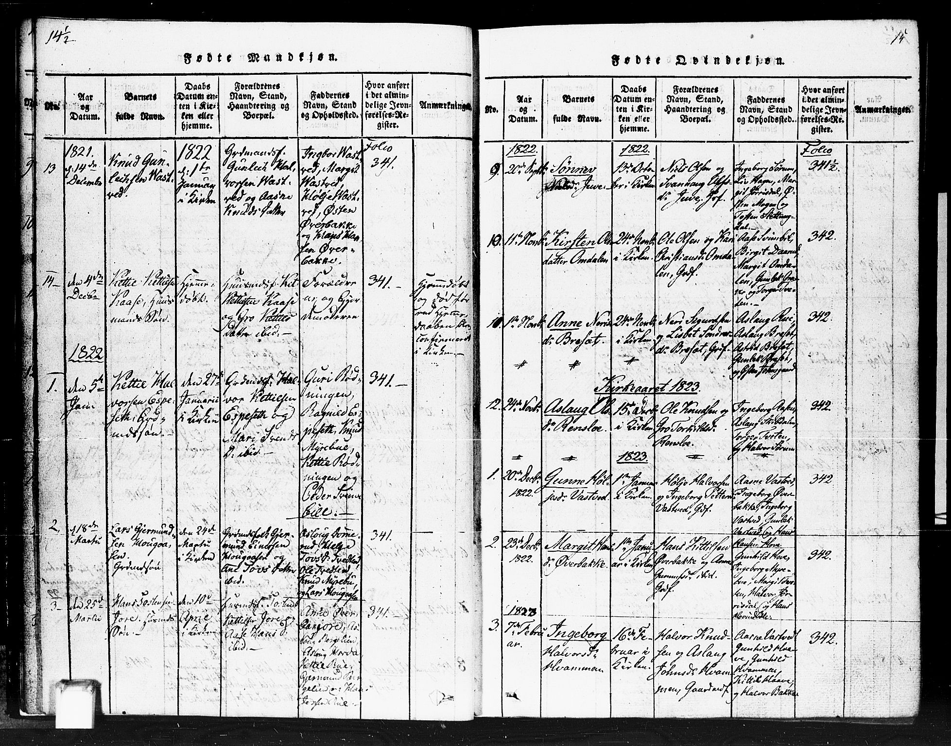 Gransherad kirkebøker, SAKO/A-267/F/Fb/L0002: Parish register (official) no. II 2, 1815-1843, p. 15