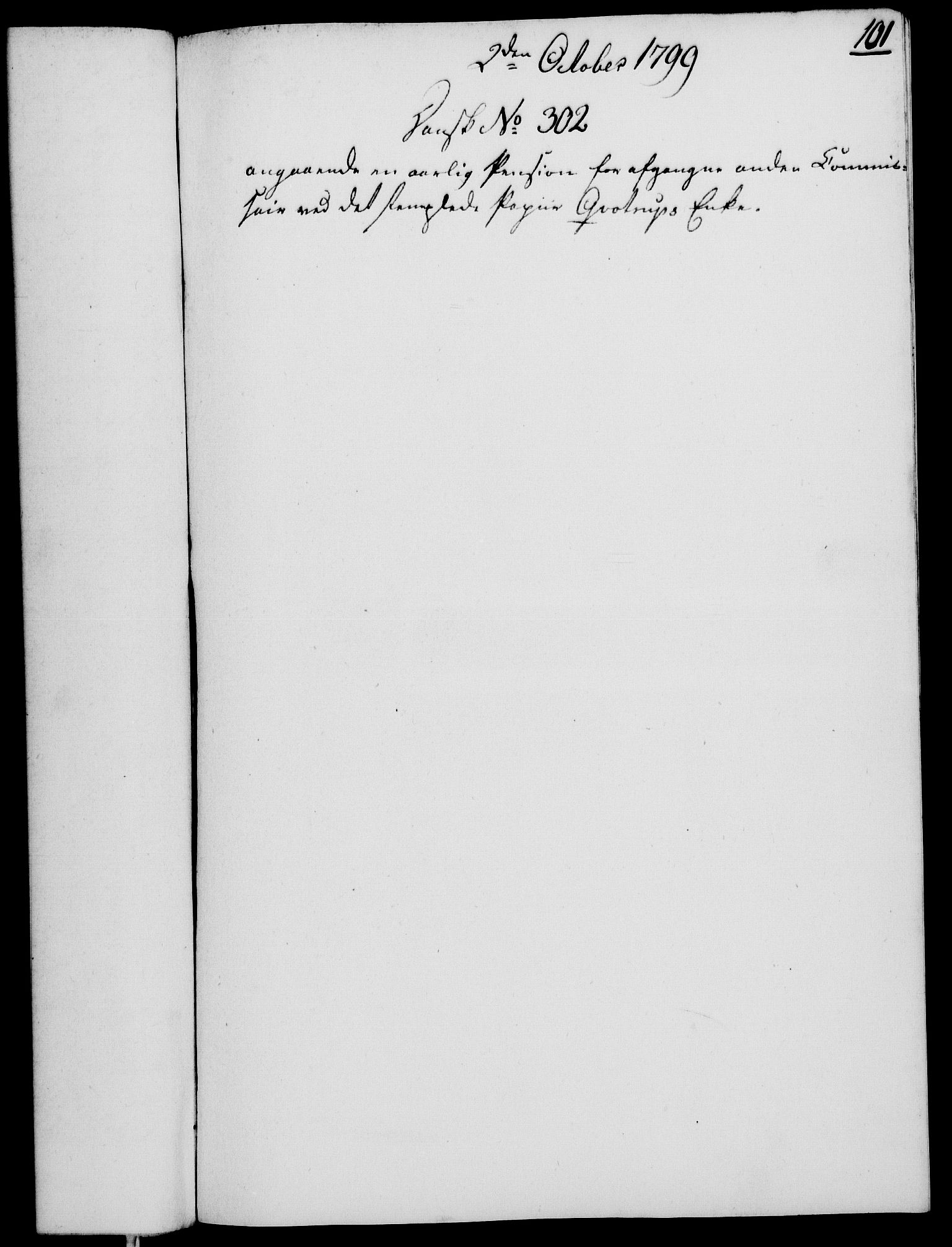 Rentekammeret, Kammerkanselliet, RA/EA-3111/G/Gf/Gfa/L0081: Norsk relasjons- og resolusjonsprotokoll (merket RK 52.81), 1799, p. 650