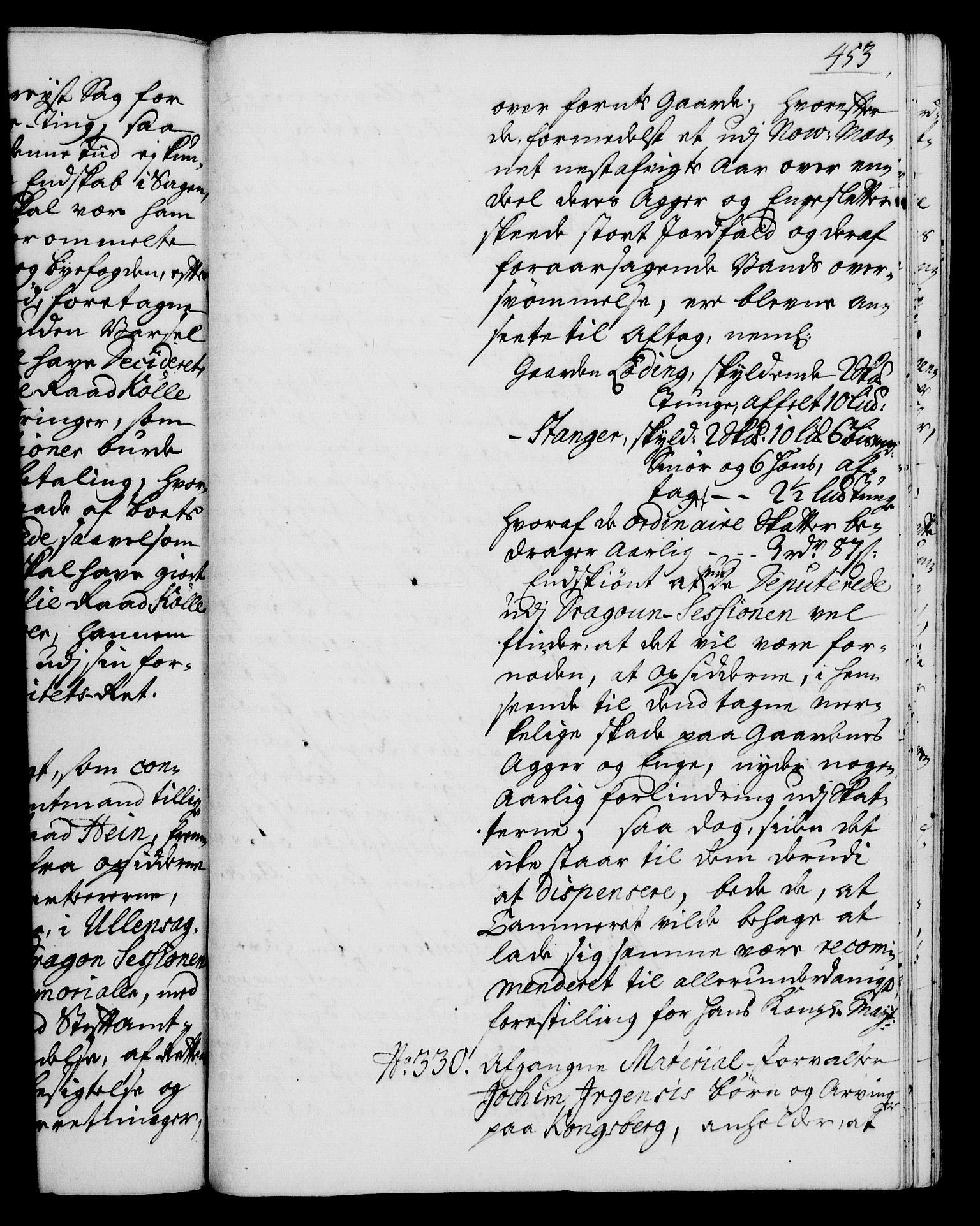 Rentekammeret, Kammerkanselliet, RA/EA-3111/G/Gh/Gha/L0019: Norsk ekstraktmemorialprotokoll (merket RK 53.64), 1736-1737, p. 453