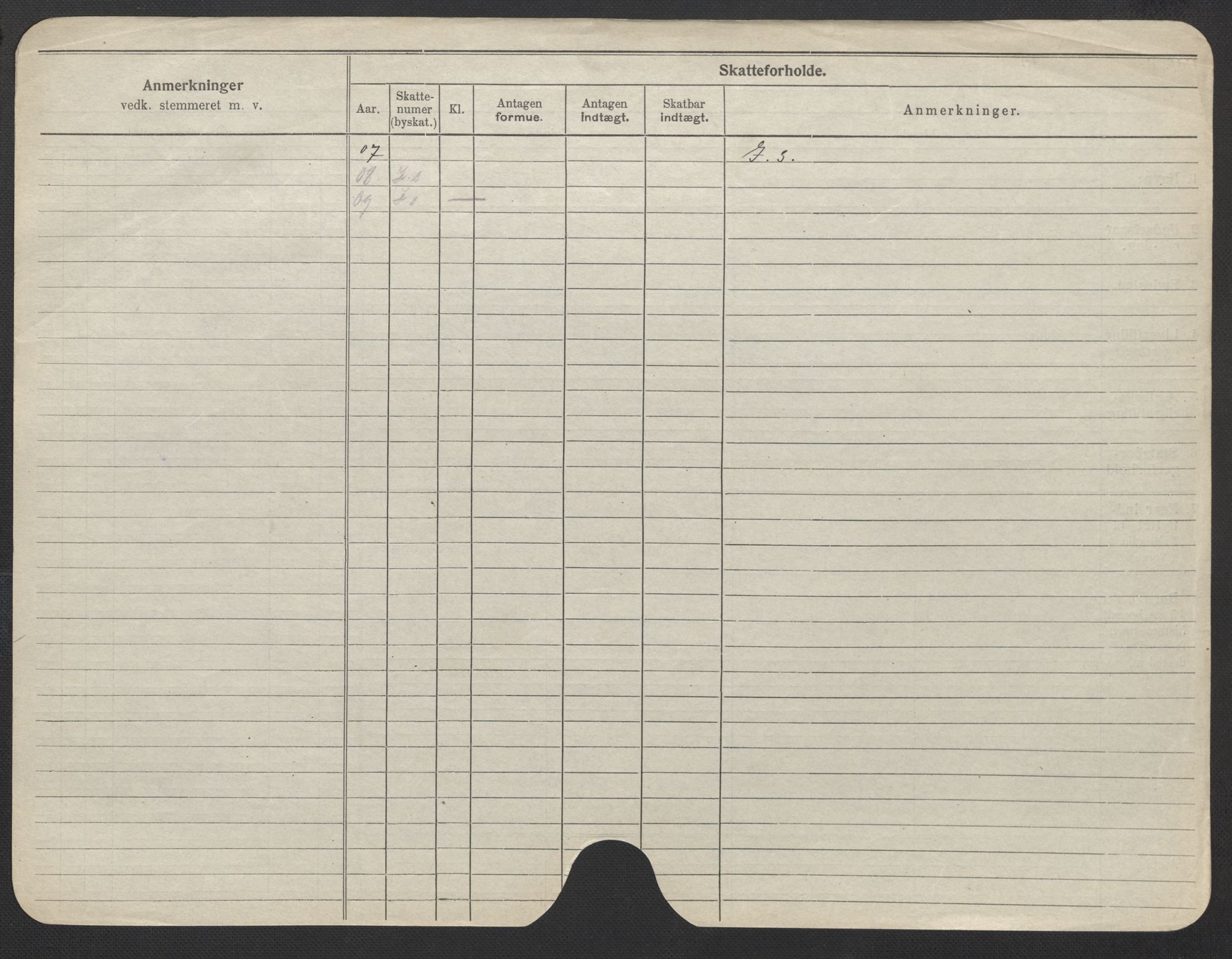 Oslo folkeregister, Registerkort, AV/SAO-A-11715/F/Fa/Fac/L0022: Kvinner, 1906-1914, p. 301b