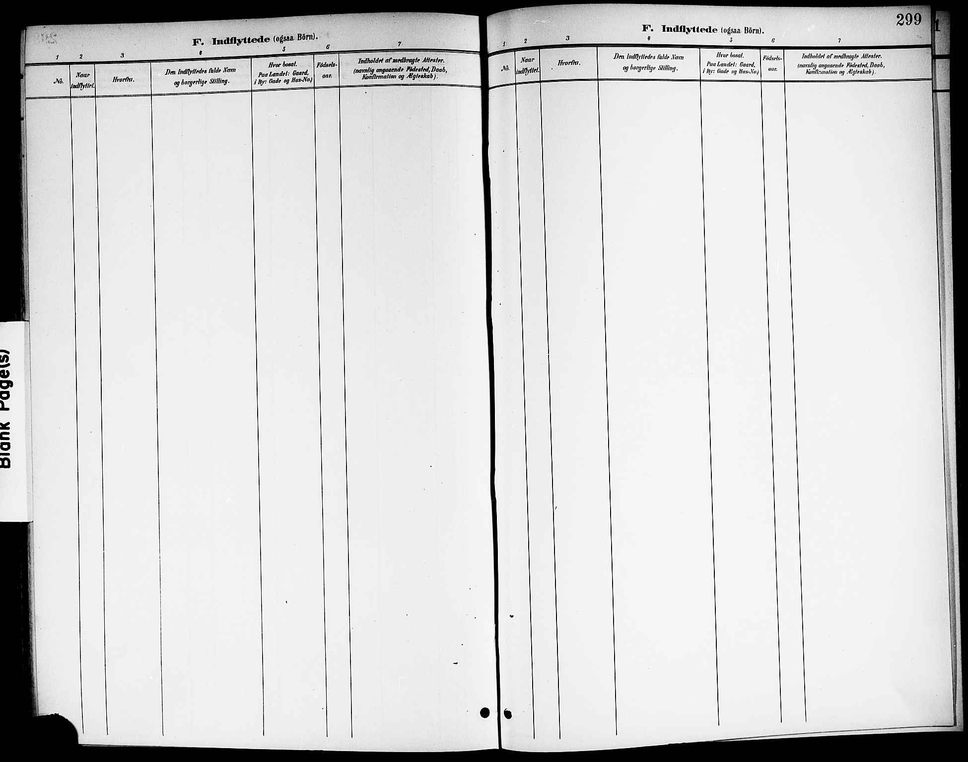 Brunlanes kirkebøker, AV/SAKO-A-342/G/Ga/L0004: Parish register (copy) no. I 4, 1898-1921, p. 299