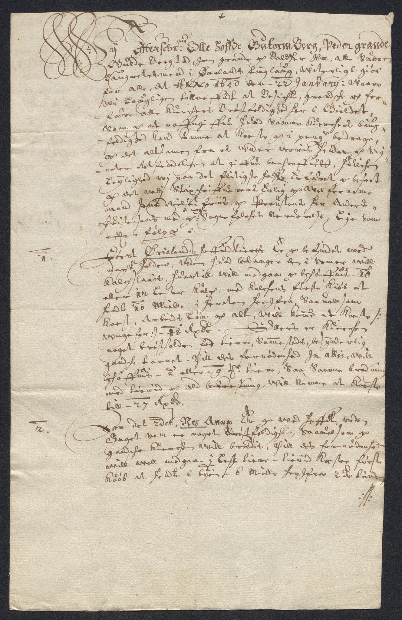 Rentekammeret inntil 1814, Reviderte regnskaper, Kirkeregnskap, AV/RA-EA-4067/Rf/L0113: Kirkeregnskap, 1641-1656, p. 231