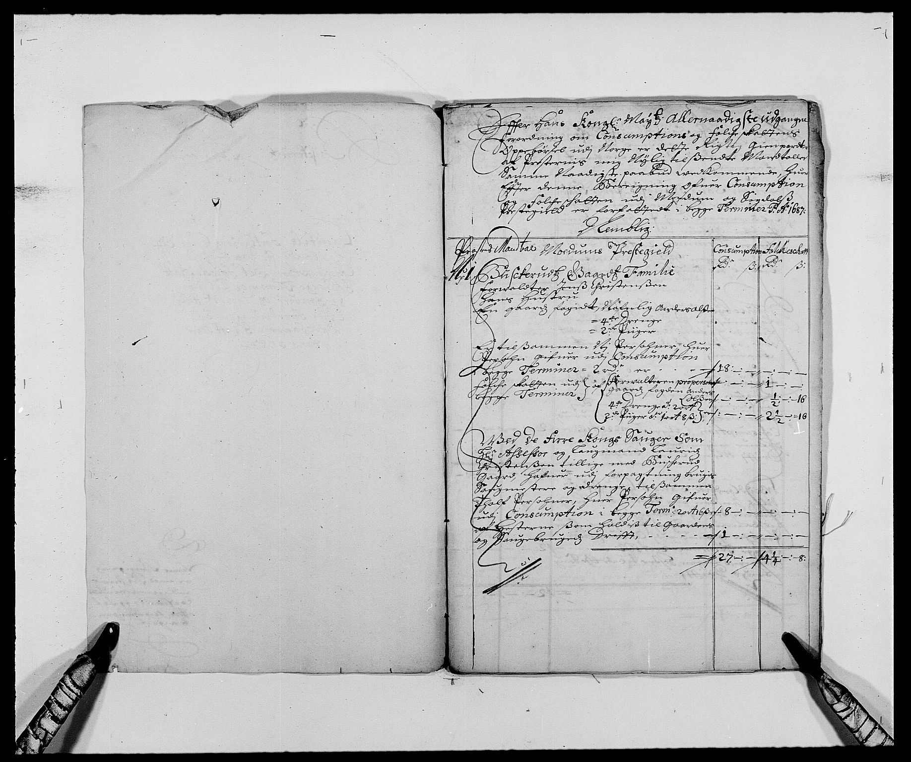 Rentekammeret inntil 1814, Reviderte regnskaper, Fogderegnskap, RA/EA-4092/R25/L1679: Fogderegnskap Buskerud, 1687-1688, p. 224