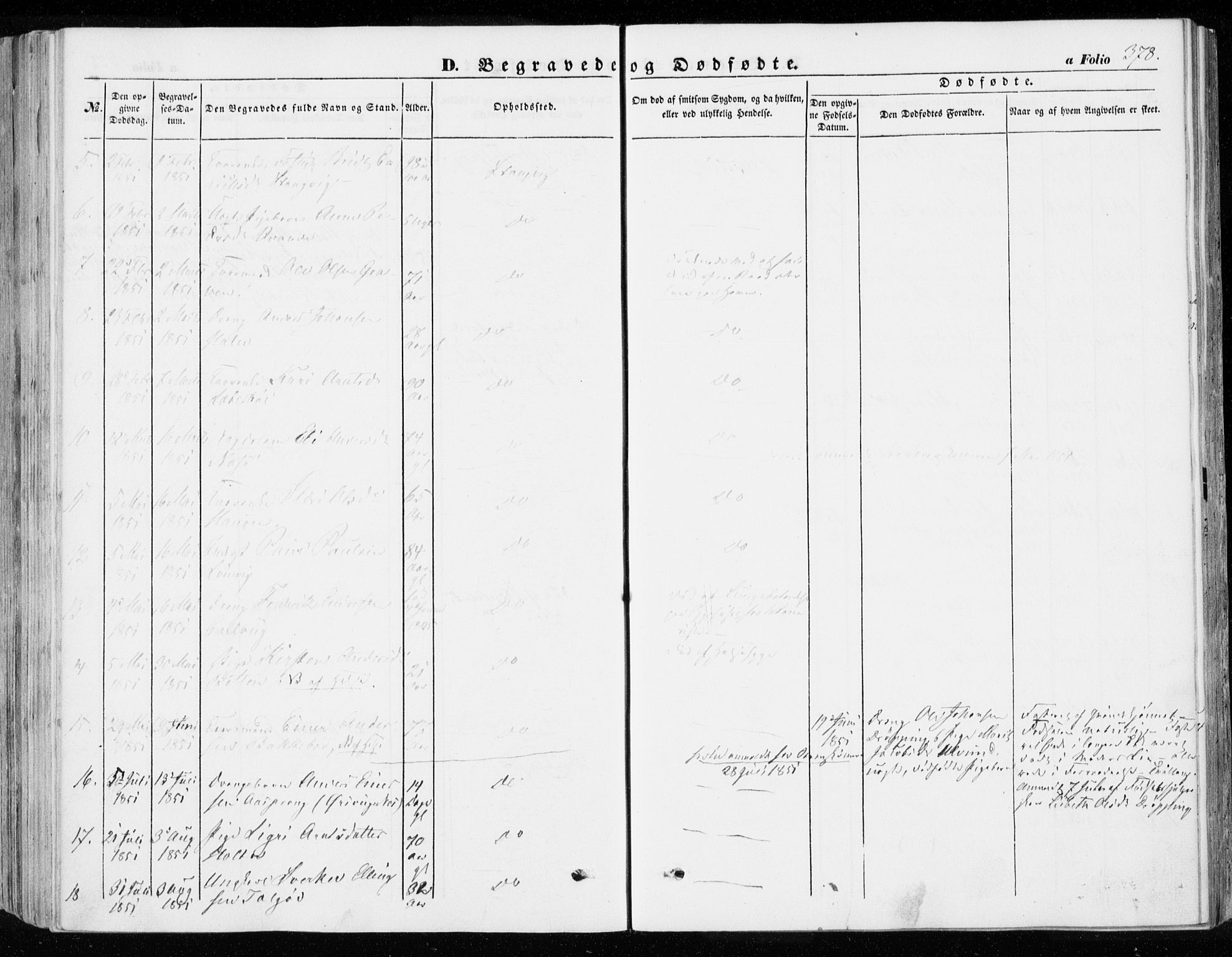 Ministerialprotokoller, klokkerbøker og fødselsregistre - Møre og Romsdal, SAT/A-1454/592/L1026: Parish register (official) no. 592A04, 1849-1867, p. 378