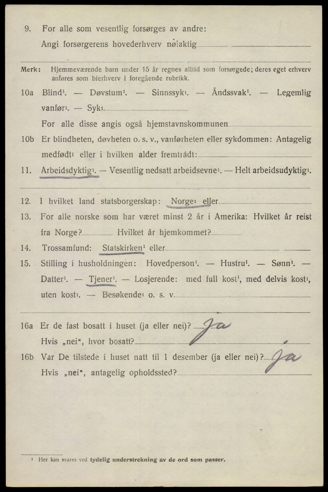 SAO, 1920 census for Våler, 1920, p. 1393