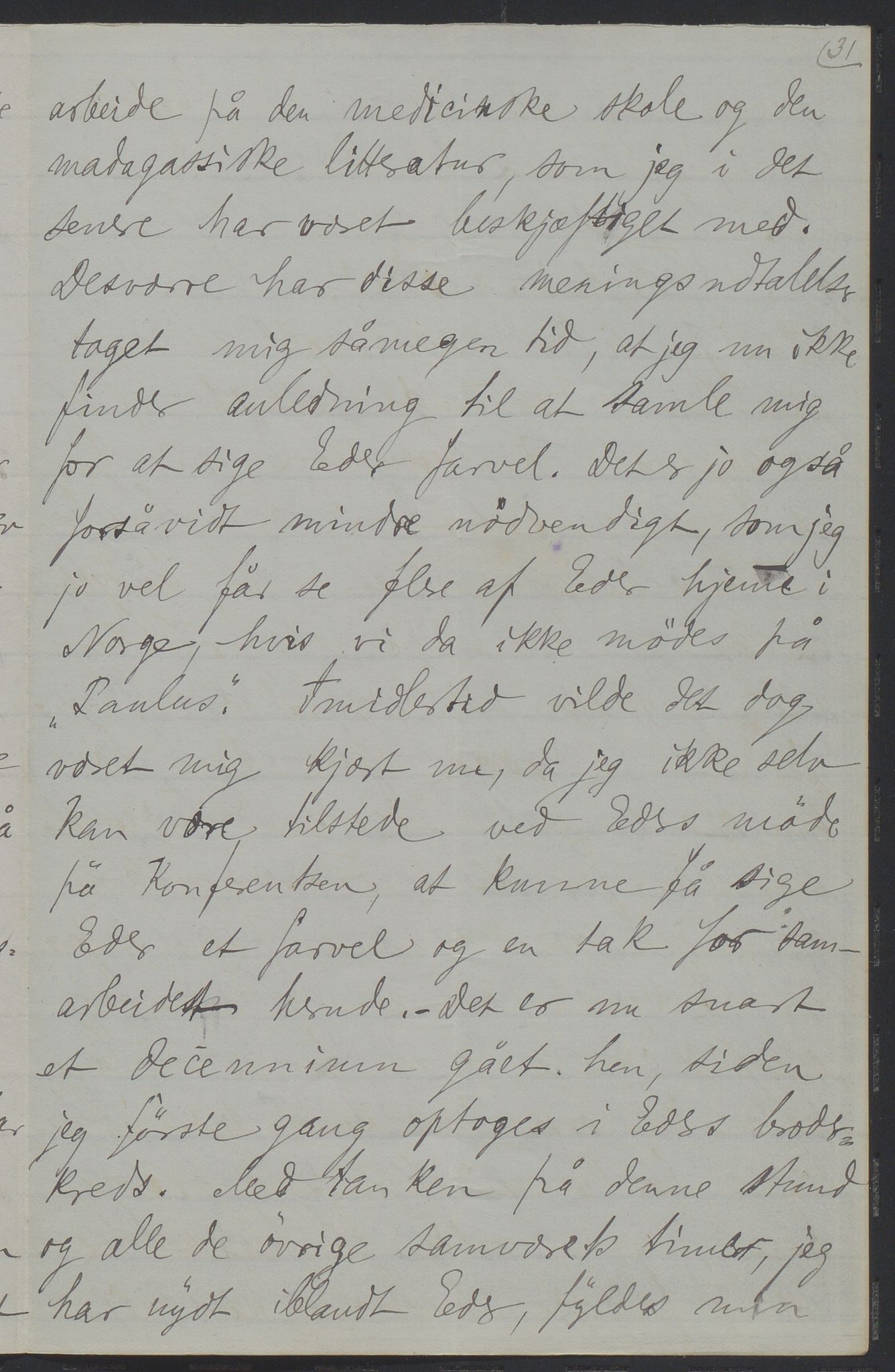 Det Norske Misjonsselskap - hovedadministrasjonen, VID/MA-A-1045/D/Da/Daa/L0036/0011: Konferansereferat og årsberetninger / Konferansereferat fra Madagaskar Innland., 1886, p. 31