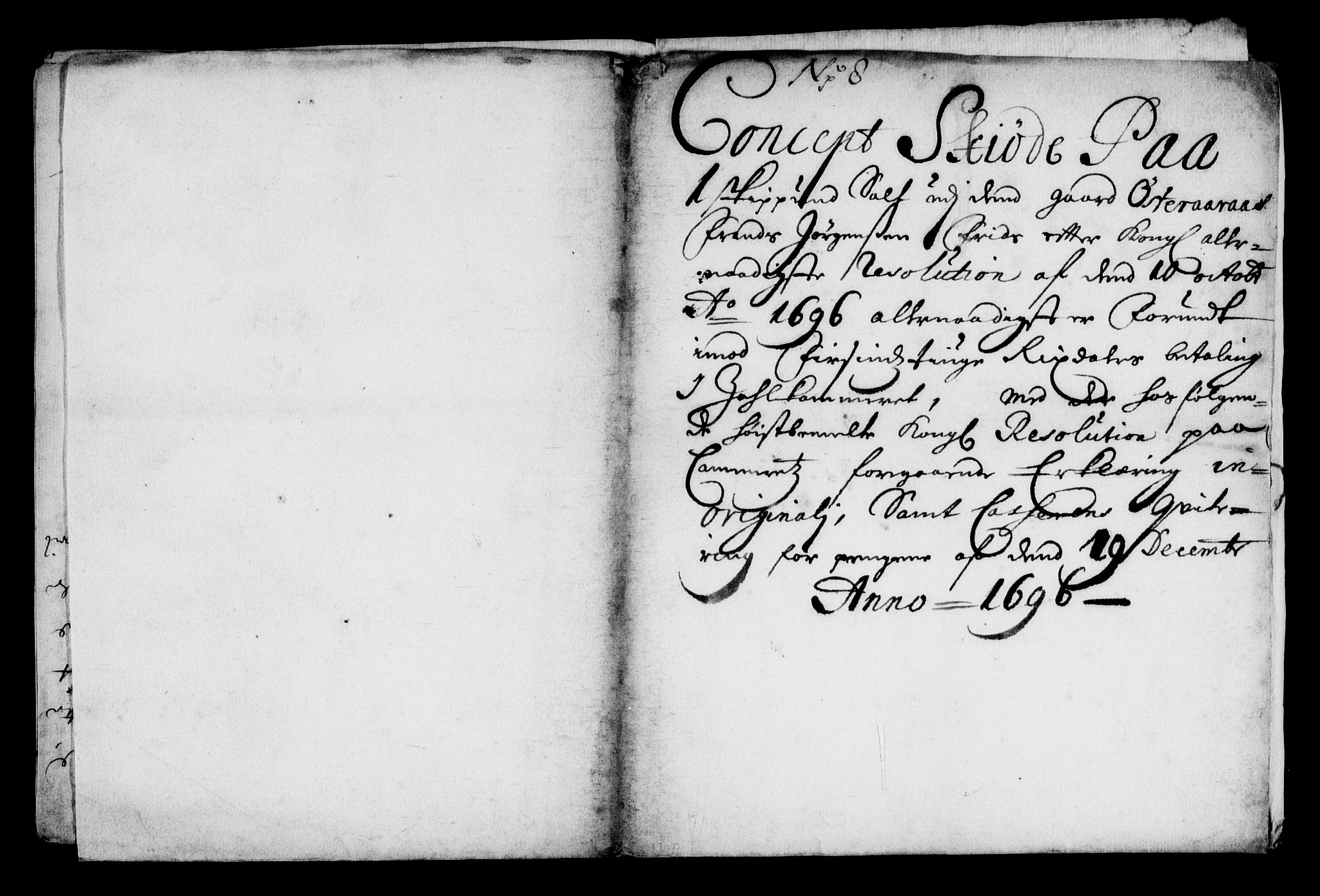Rentekammeret inntil 1814, Realistisk ordnet avdeling, RA/EA-4070/On/L0013: [Jj 14]: Forskjellige dokumenter om krongodset i Norge, 1672-1722, p. 298