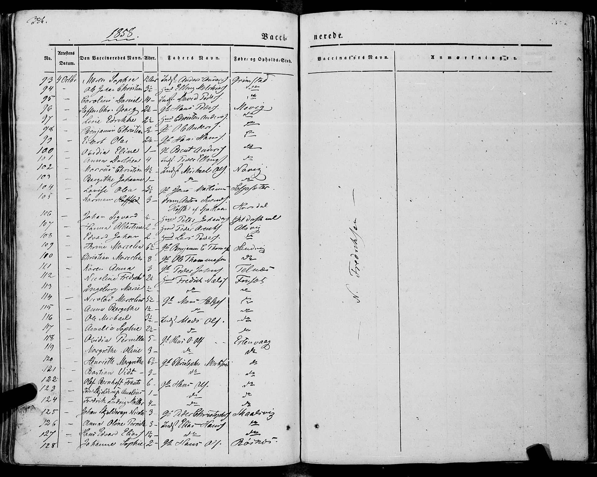 Ministerialprotokoller, klokkerbøker og fødselsregistre - Nordland, AV/SAT-A-1459/805/L0097: Parish register (official) no. 805A04, 1837-1861, p. 386