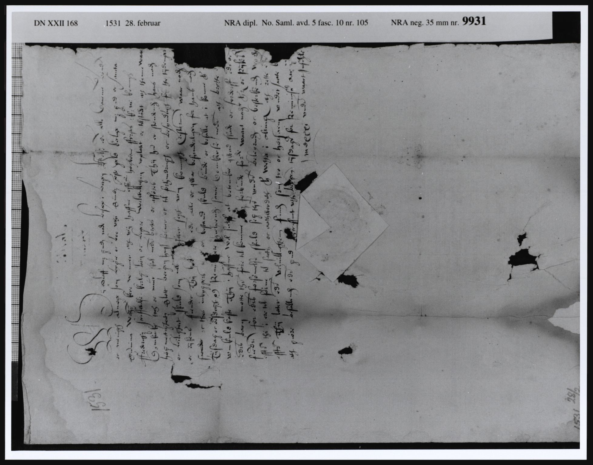 Riksarkivets diplomsamling, AV/RA-EA-5965/F10, 1309-1569, p. 321