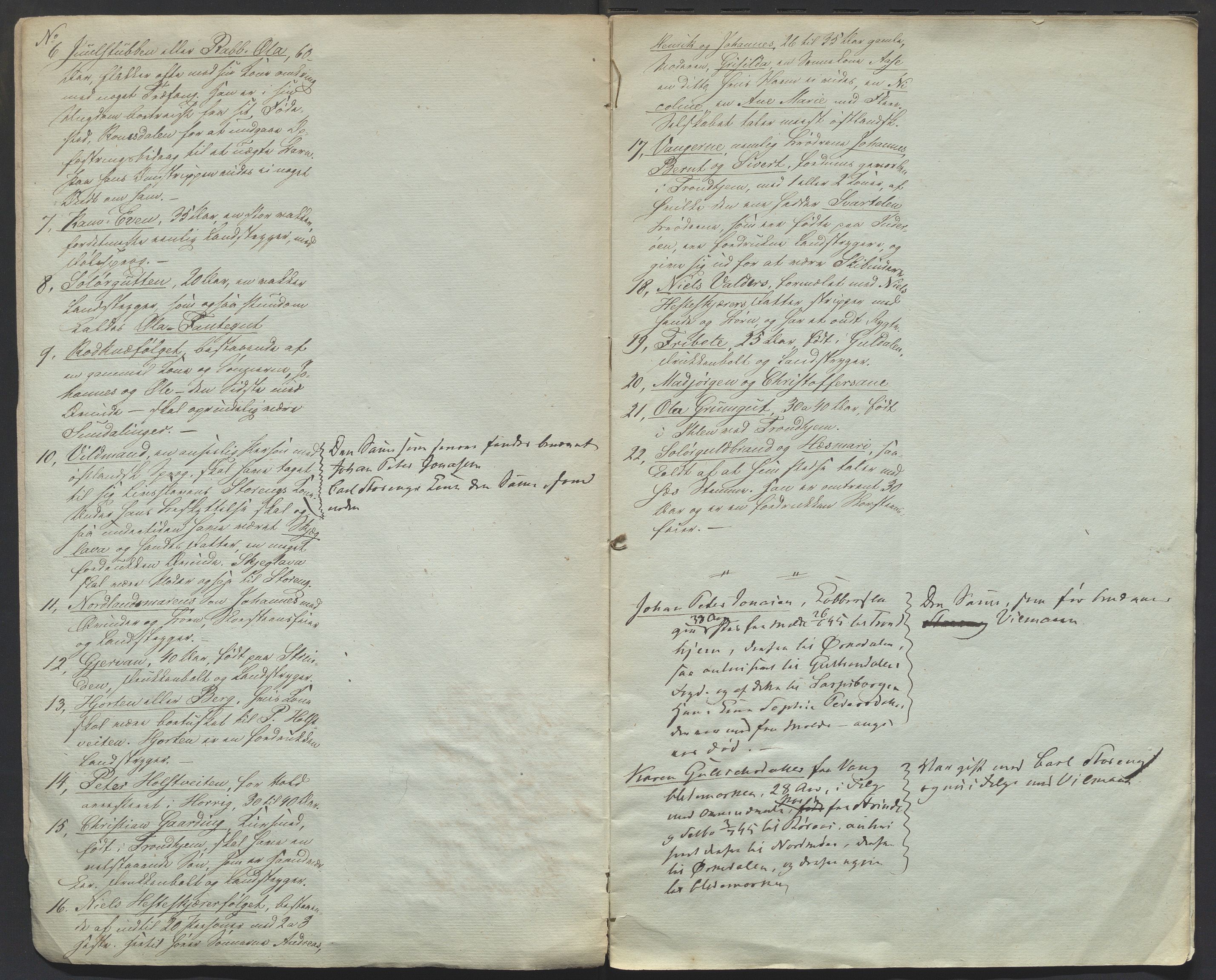 Gudbrandsdalen fogderi, AV/SAH-FOGDO-002/O/Oa/L0001: Lister over tatere og fanter, 1845, p. 4